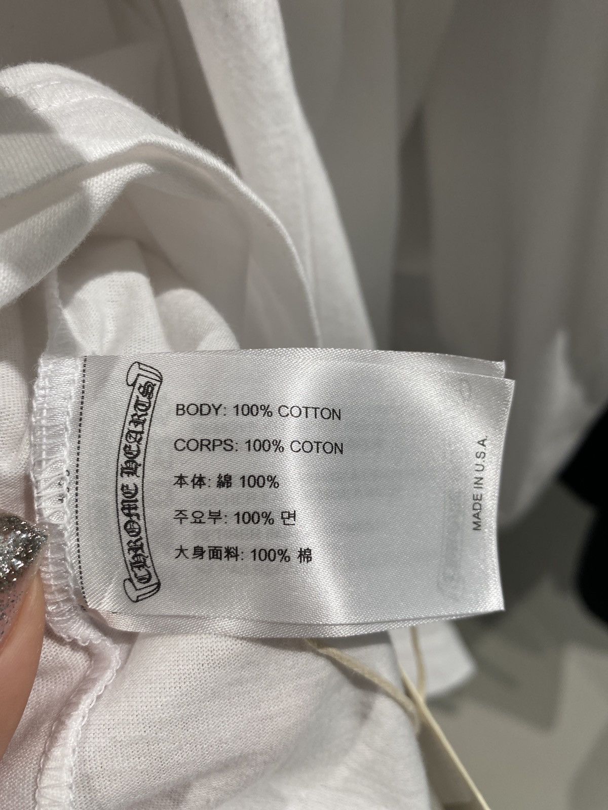 Chrome Hearts Chrome Hearts Gradient Circle Script Logo Short Sleeve Tee Size US M / EU 48-50 / 2 - 6 Thumbnail