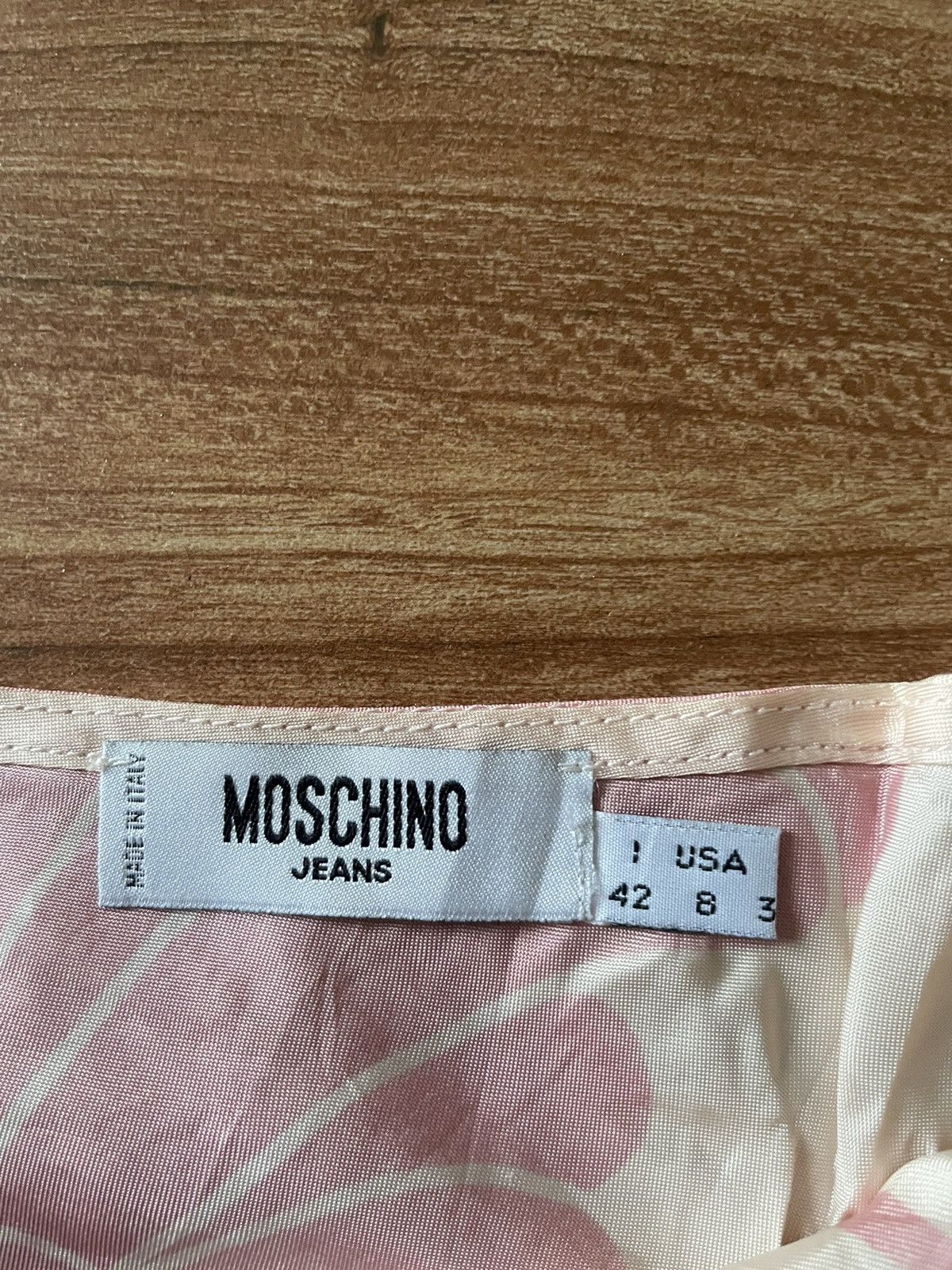 Moschino × Vintage Moschino Jeans Asymmetric Midi Skirt Size 28" / US 6 / IT 42 - 8 Thumbnail