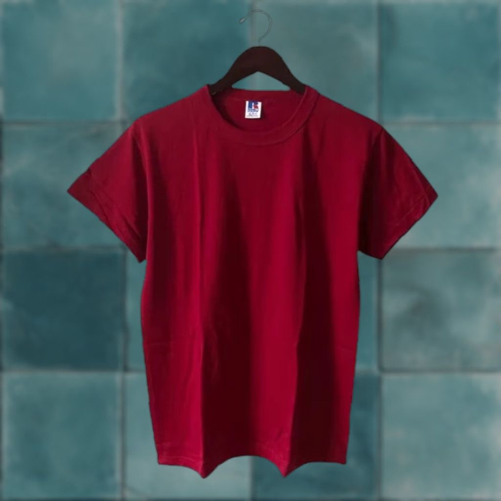 Russell Athletic VINTAGE Russell Athletic Crewneck T-Shirt Mens M Red 90s NOS Deadstock NWT - 1990s Sport Athletic Shirt Size US M / EU 48-50 / 2 - 1 Thumbnail