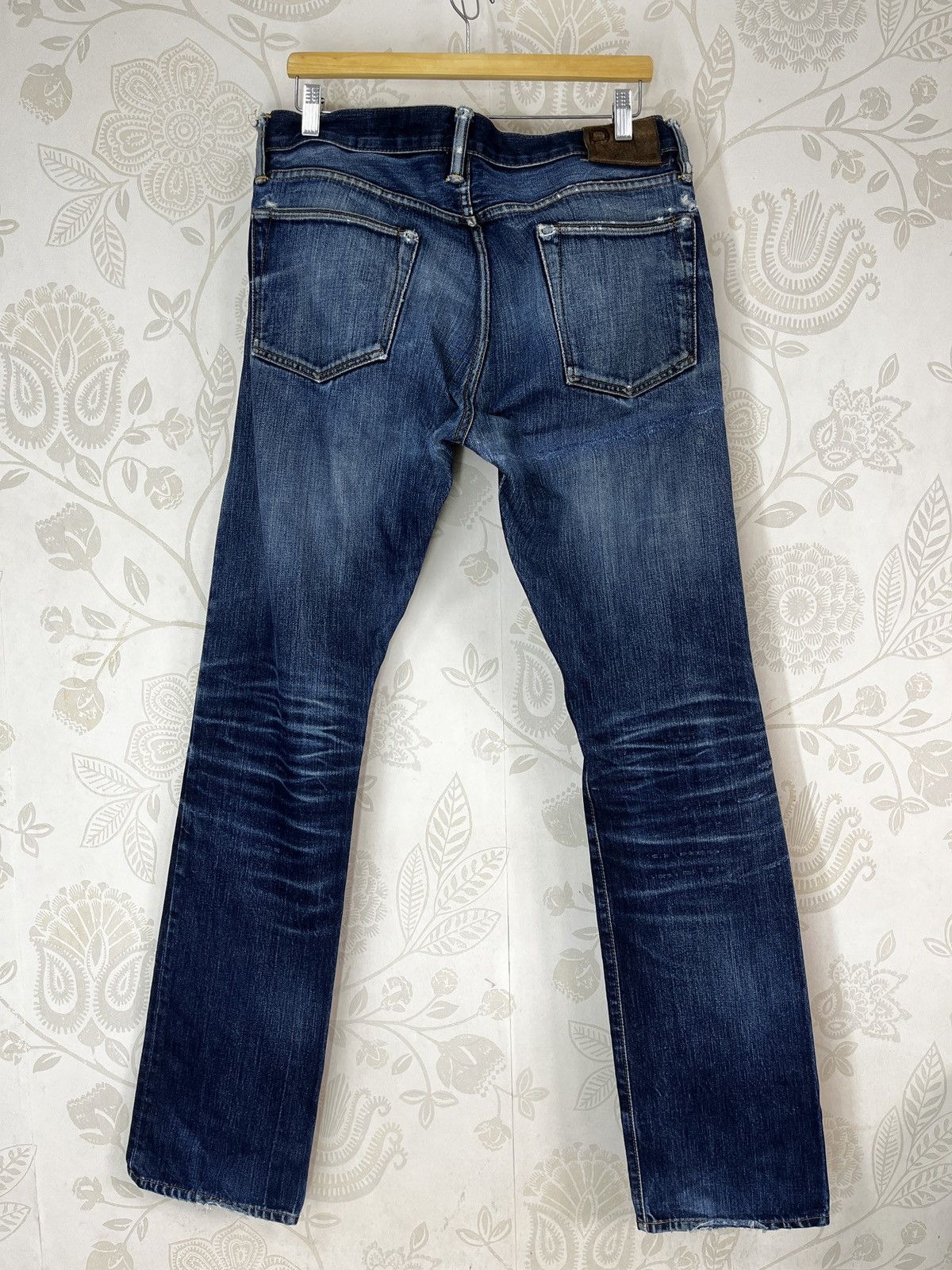 RRL Ralph Lauren Vintage RRL Ralph Lauren Hidden Rivet Distressed Denim Size US 34 / EU 50 - 5 Thumbnail