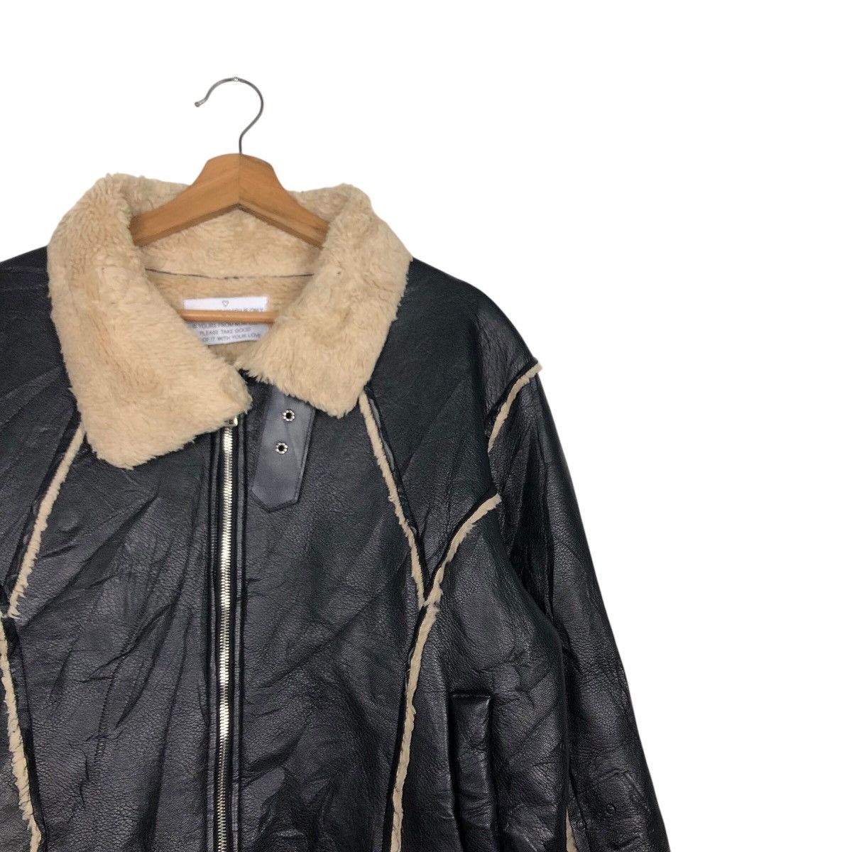 Japanese Brand 📌Vintage Leather Jacket Style Nanda Japan Issey Miyake Size US M / EU 48-50 / 2 - 7 Thumbnail