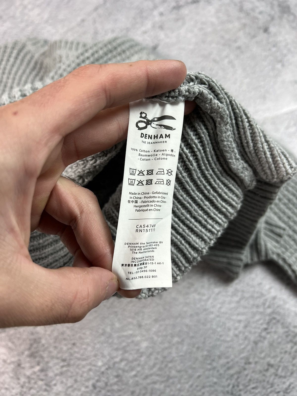 DENHAM × Japanese Brand Denham knit sweater Size US L / EU 52-54 / 3 - 13 Thumbnail