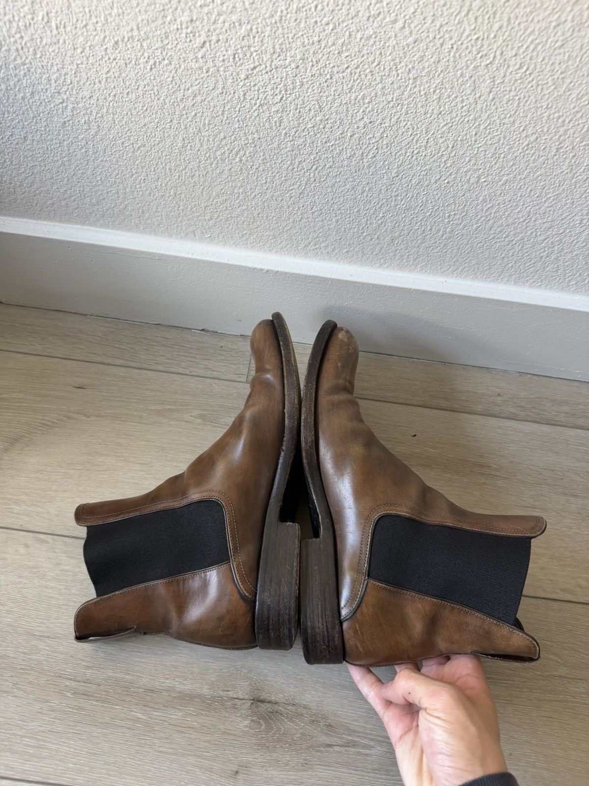 Dior AW11 Leather Chelsea Boot 41 Size US 8 / EU 41 - 5 Thumbnail