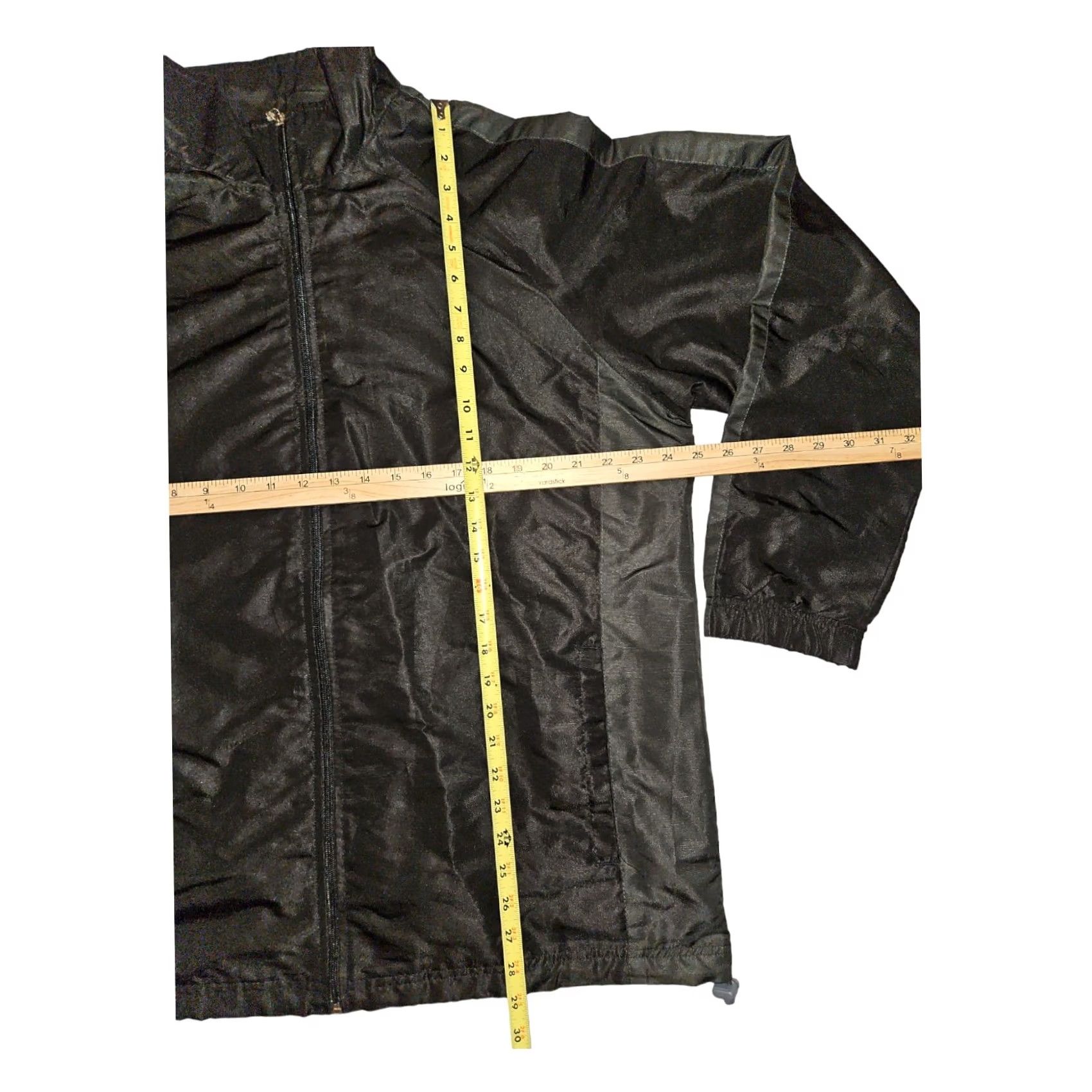 Vintage Steve & Barry's Jacket Large Men's Black Windbreaker FullZip Casual Outdoors Size US L / EU 52-54 / 3 - 3 Thumbnail