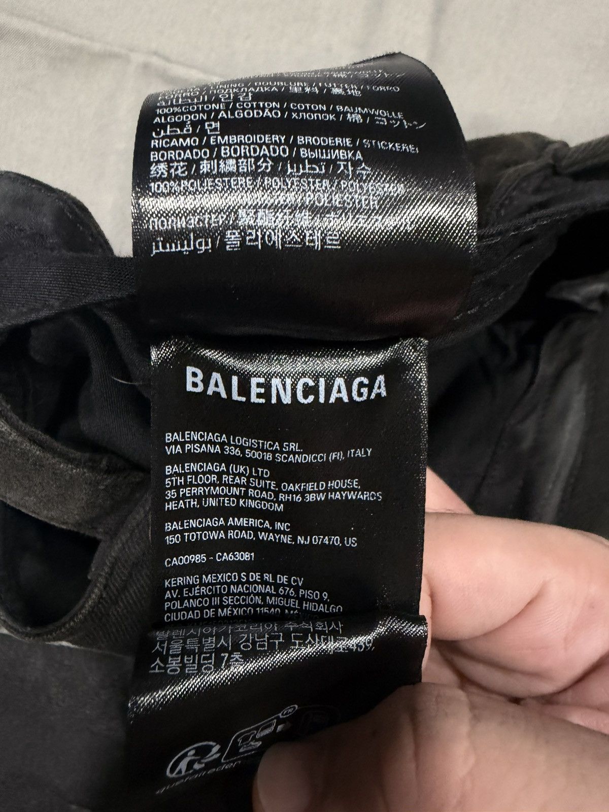 Balenciaga Balenciaga Bal.com Website Front Piercing Cap Size ONE SIZE - 9 Thumbnail