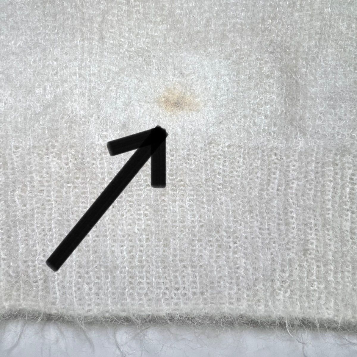 Prada Prada Mohair Knit Polo Shirt in Ivory Size M / US 6-8 / IT 42-44 - 10 Thumbnail