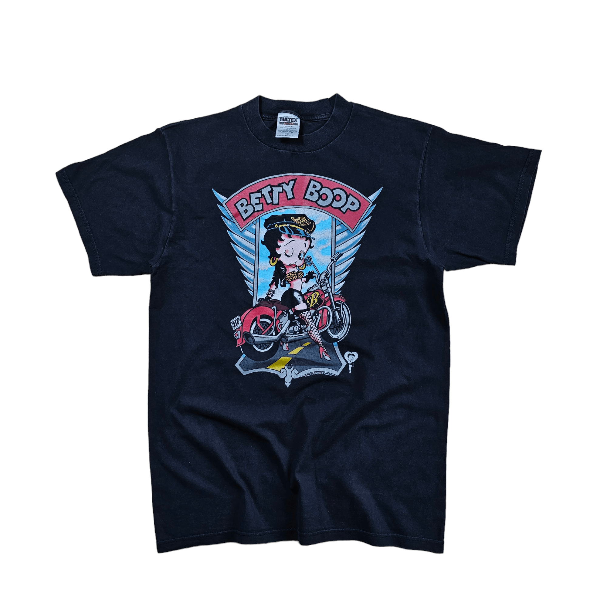 Tultex VINTAGE 1997 BETTY BOOP CIGAR SMOKING TEE IN BLACK | Grailed