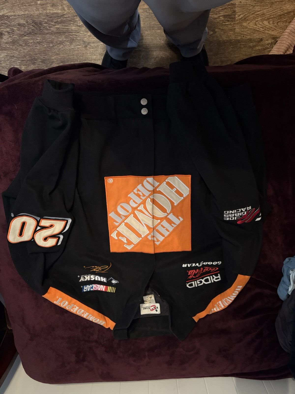NASCAR Vintage NASCAR Home Depot Pullover Size US XL / EU 56 / 4 - 1 Thumbnail