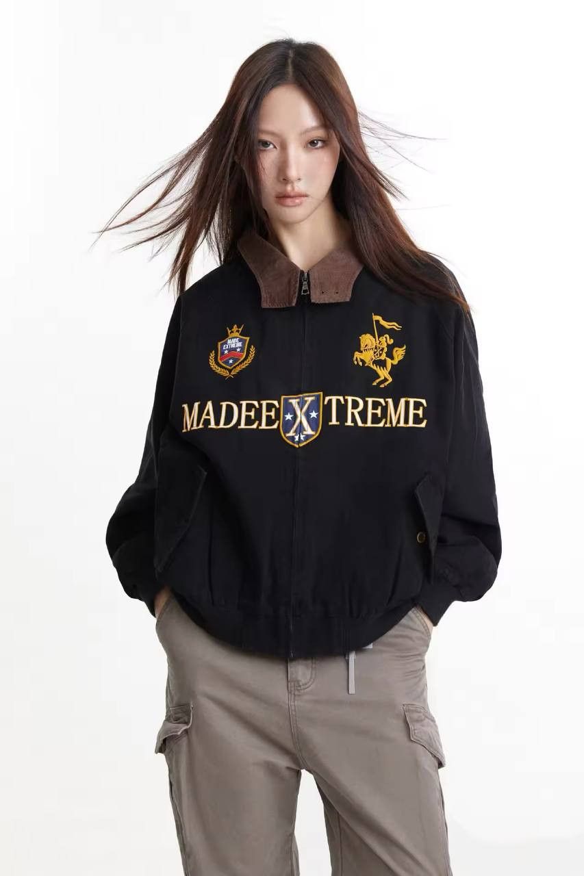 Japanese Brand × Vintage MADE EXTREME vintage retro American style bomber jacket Size US L / EU 52-54 / 3 - 1 Thumbnail