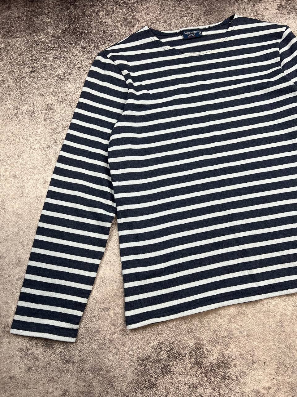 Saint James Saint James Asap Rocky Long Sleeve Stripes T-Shirt Size US L / EU 52-54 / 3 - 3 Thumbnail
