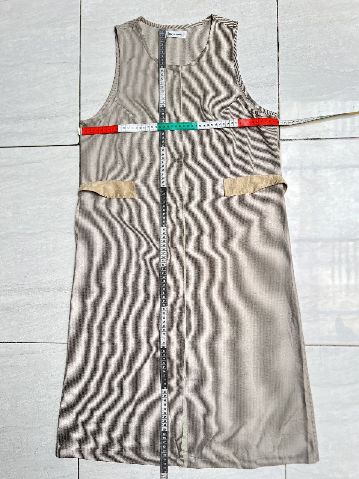Issey Miyake IM PRODUCT Issey Miyake Striped Sleeveless Dress Size S / US 4 / IT 40 - 9 Thumbnail