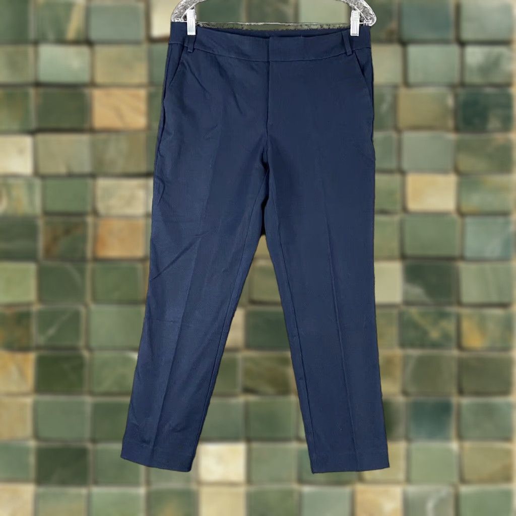 Vintage TIME AND TRU Women's Chino Pants Size 10 Blue Regular Size 32" / US 10 / IT 46 - 1 Thumbnail