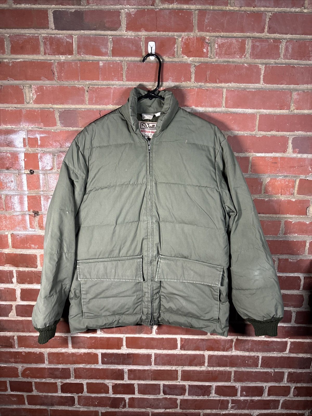 Walls Vintage 80s Walls Blizzard Pruf Down Jacket Green USA Large Size US L / EU 52-54 / 3 - 1 Thumbnail