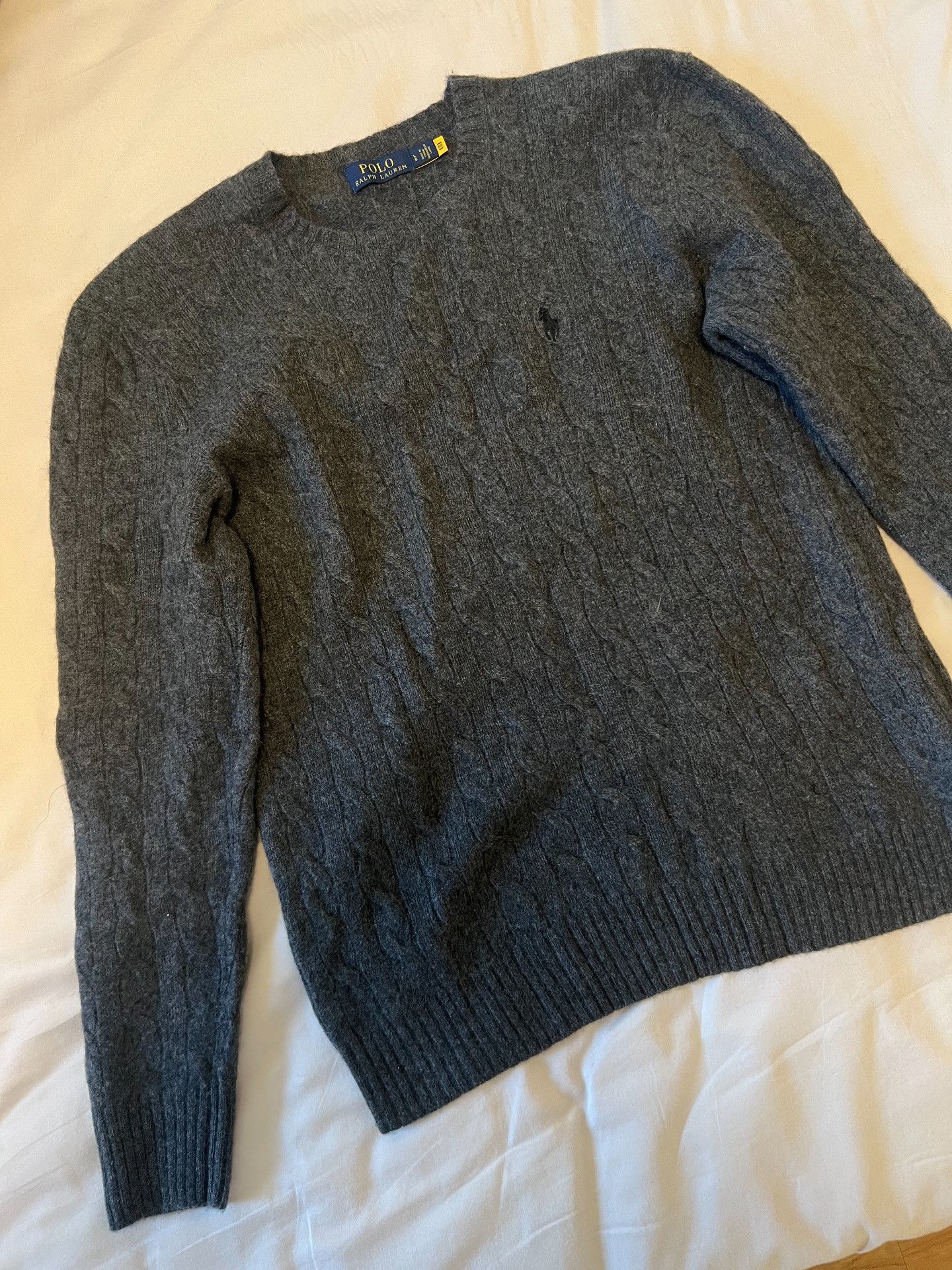 Polo Ralph Lauren Ralph Lauren Classic Cable-Knit Men's Sweater Size US L / EU 52-54 / 3 - 1 Thumbnail