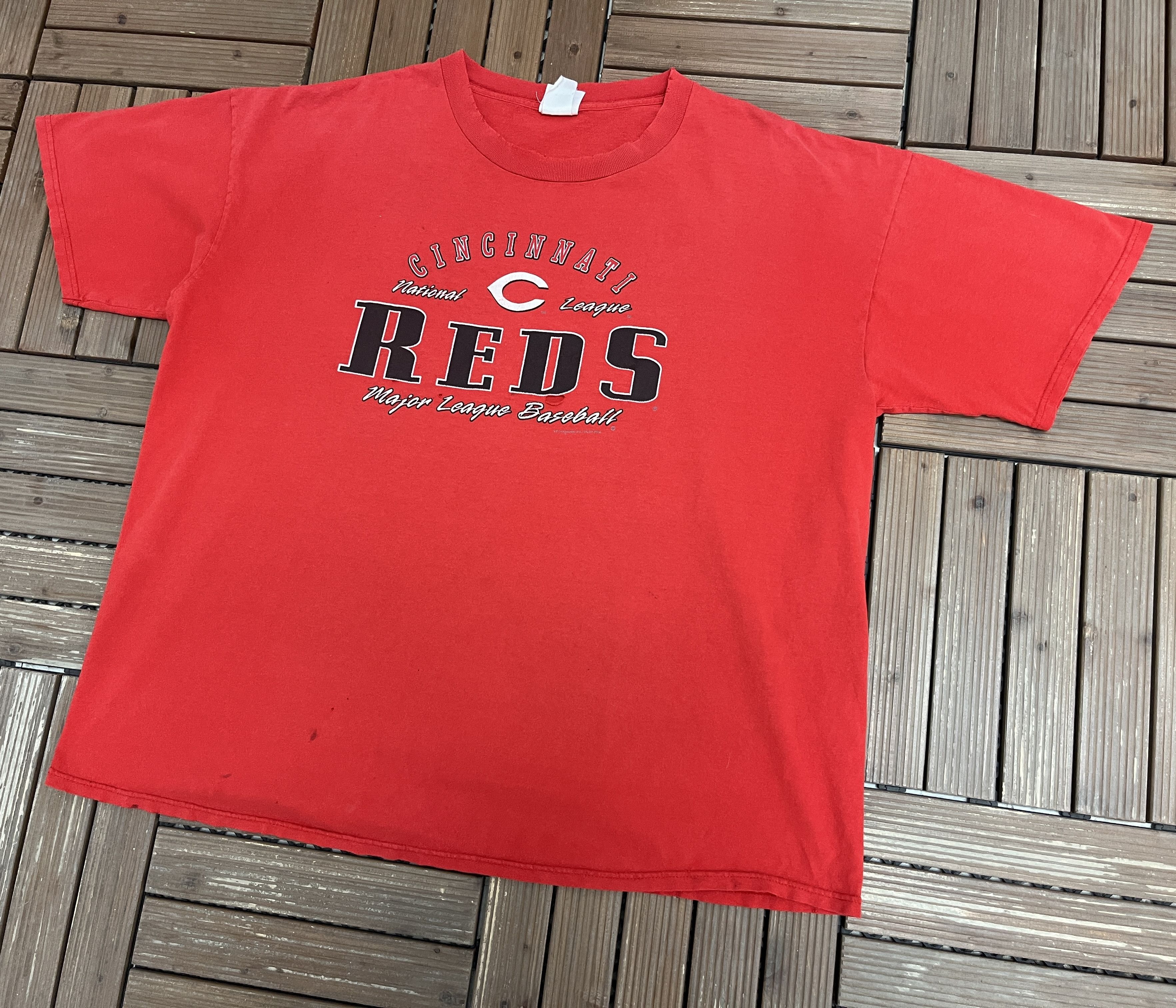 Vintage Cincinnati Reds Vintage Red T-Shirt Tee Size US XXL / EU 58 / 5 - 3 Thumbnail