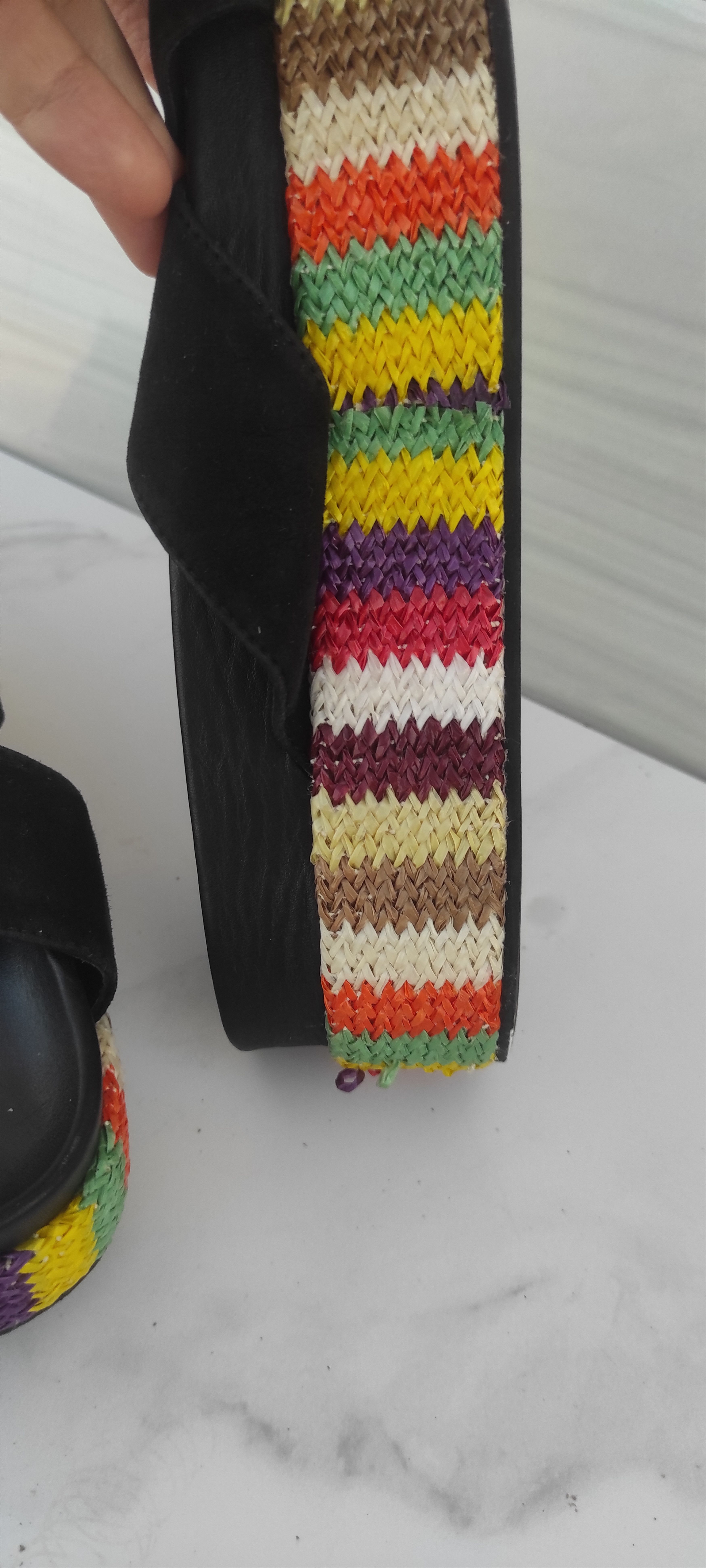 Other Jucca Chunky Platform Colorful Sandals Comfort Open Toe Size US 9 / IT 39 - 12 Thumbnail