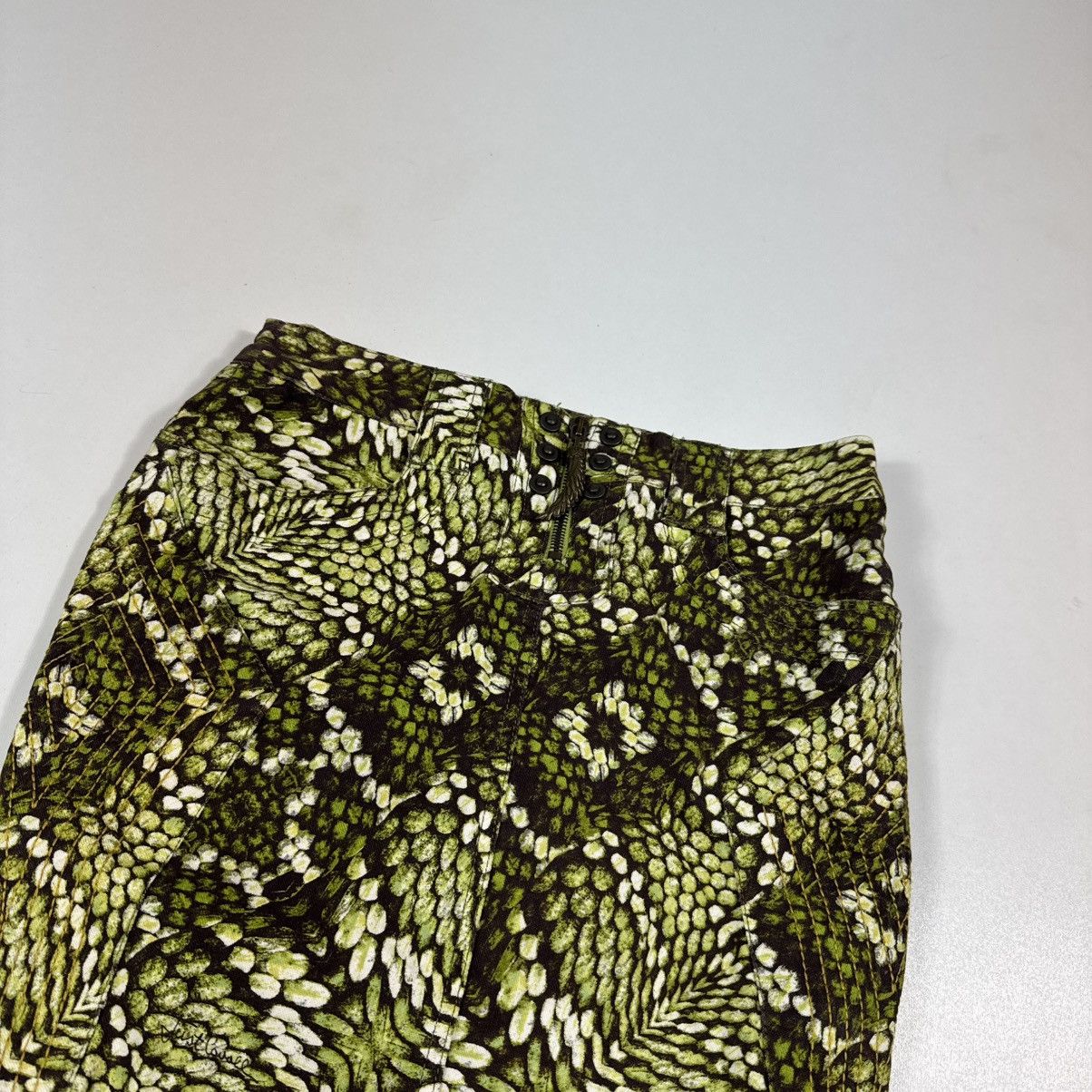 Roberto Cavalli roberto cavalli skirt just cavalli crocodile color rare Size 30" / US 8 / IT 44 - 2 Thumbnail