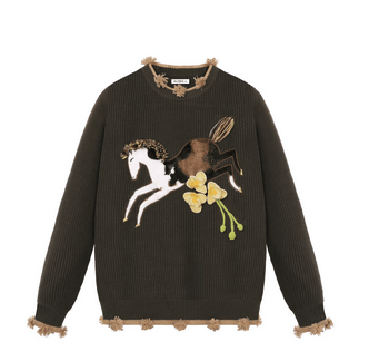 Other Valley youth Knit Sweater style similar to Loewe Gucci Size US M / EU 48-50 / 2 - 2 Thumbnail