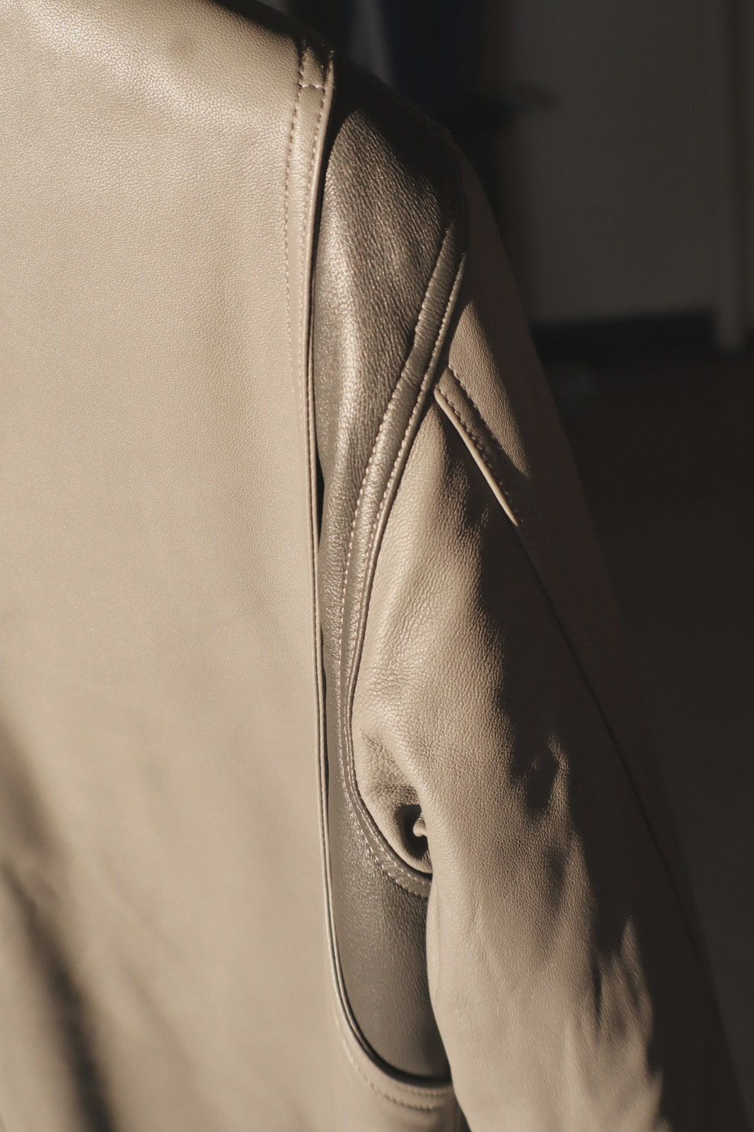Nahmias Nahmias Lamb Leather Worker Jacket Size US S / EU 44-46 / 1 - 3 Thumbnail