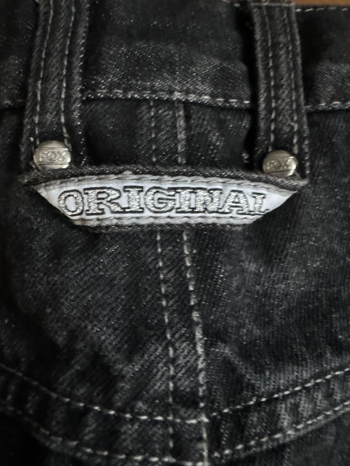 Fox Racing × Vintage Bare Fox Sport Black Jeans Size US 36 / EU 52 - 8 Thumbnail