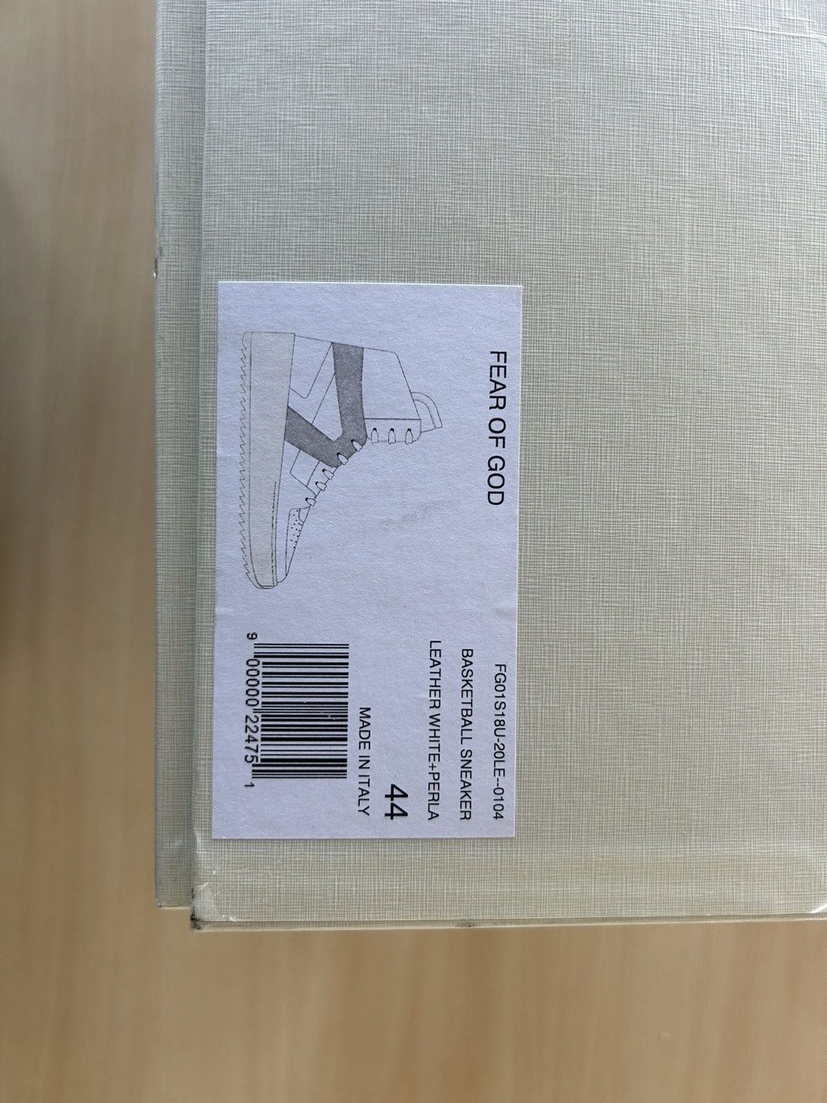 Fear of God Fear of God Basketball Sneaker Size US 12 / EU 45 - 8 Thumbnail