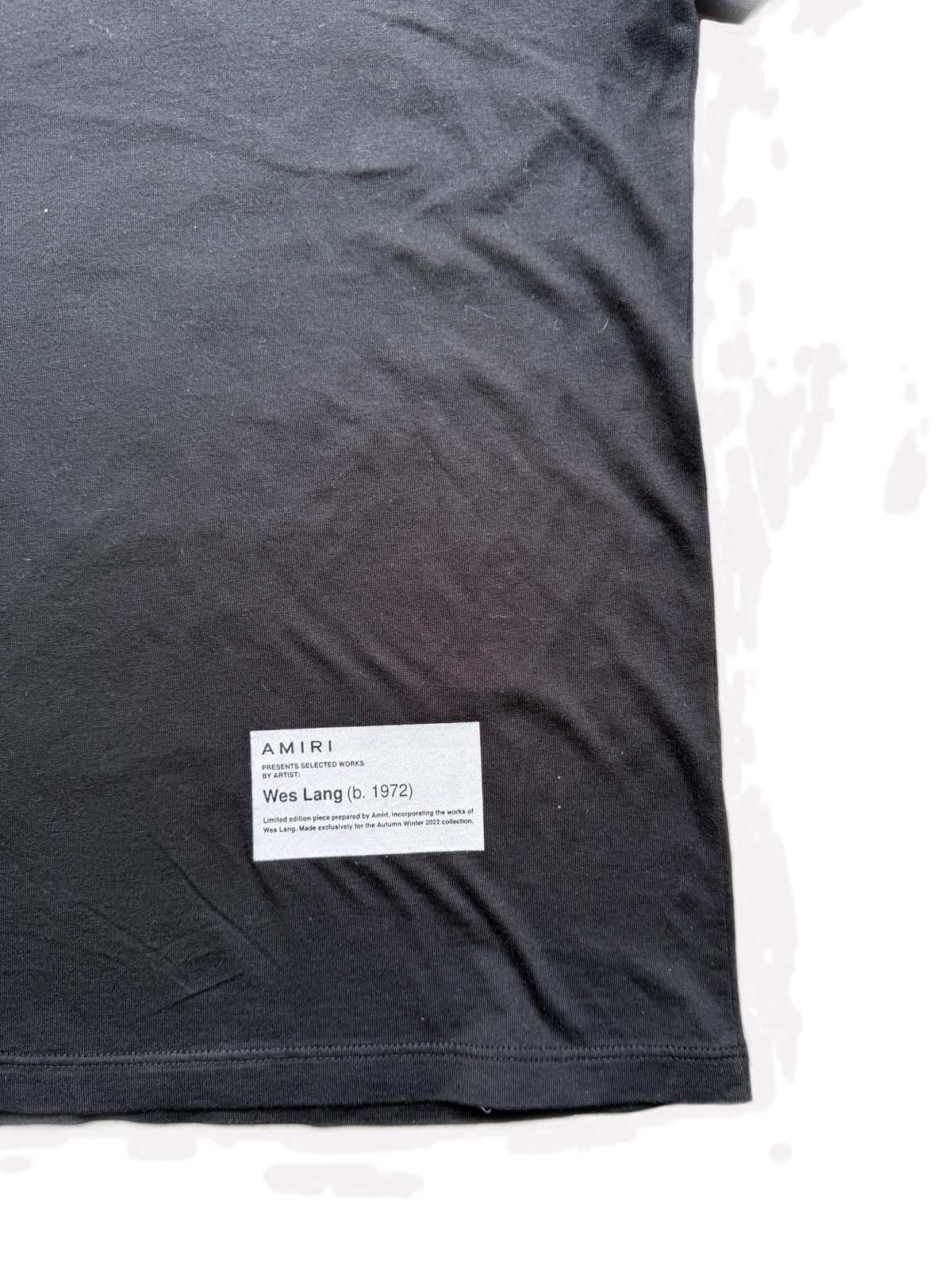 Amiri Amiri Wes Lang Solar Kings Black T Shirt Size US M / EU 48-50 / 2 - 4 Thumbnail