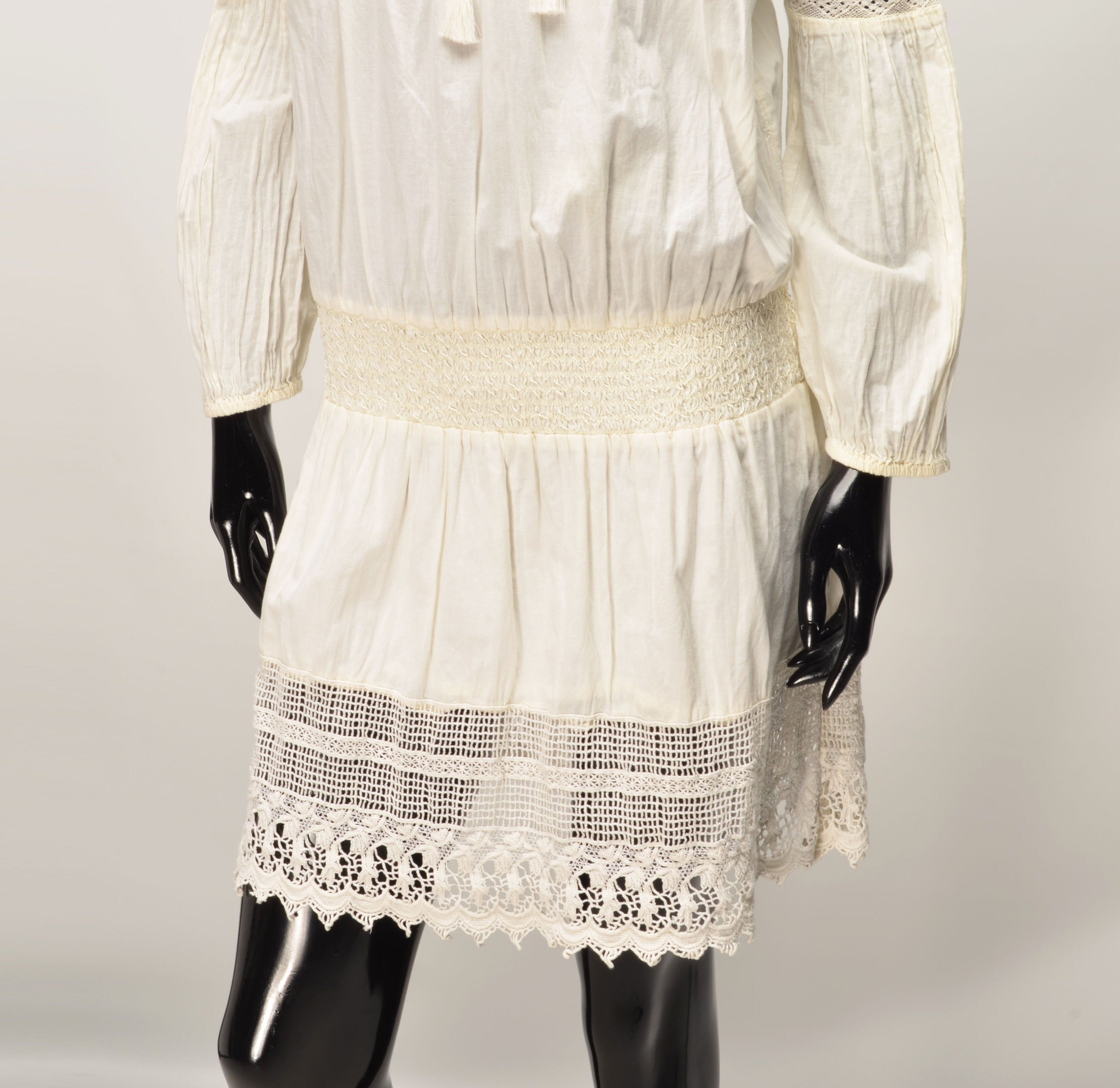 Denim & Supply Ralph Lauren Denim & Supply Ralph Lauren Cottagecore Lace Trim Boho Dress Size M / US 6-8 / IT 42-44 - 3 Thumbnail