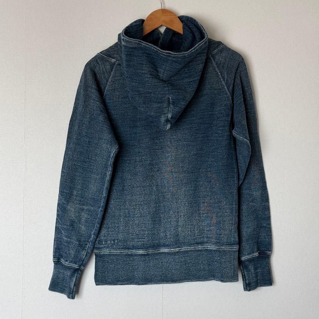Kapital 🔥 RARE! KAPITAL INDIGO DYE HOODIE sweatshirt Size US L / EU 52-54 / 3 - 2 Thumbnail