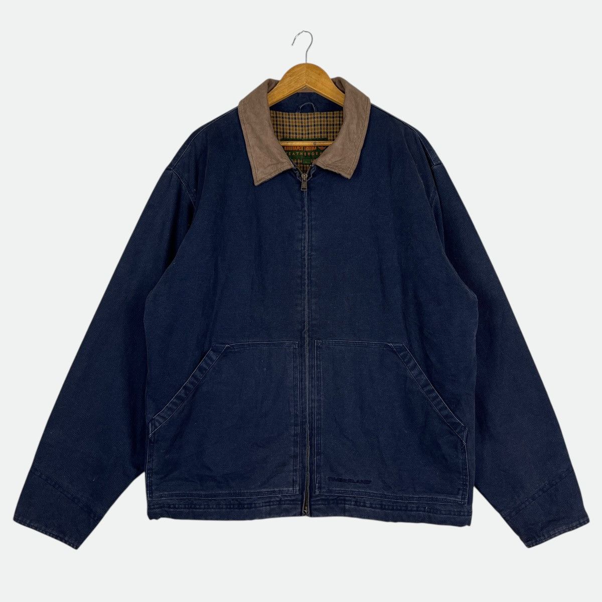Timberland Fall 2001 Timberland Detroit Jacket Leather Colar Size US L / EU 52-54 / 3 - 2 Thumbnail