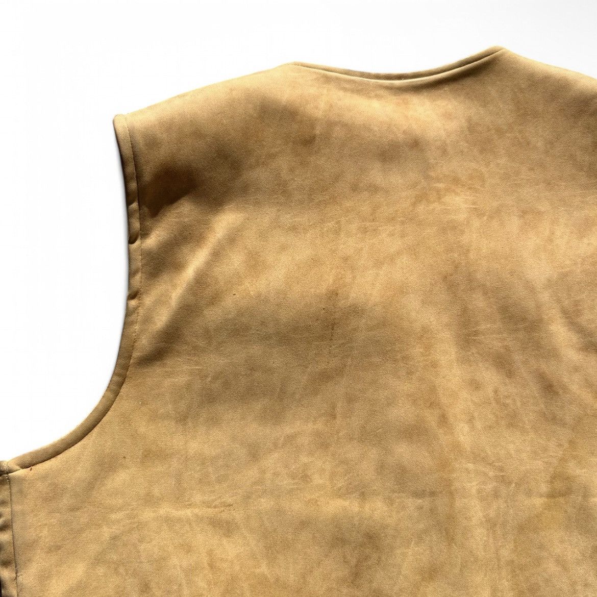 Swingster × Vintage VTG 70s Swigster Sherpa Ranch Western Suede Vest Men's XL Size US XL / EU 56 / 4 - 5 Thumbnail