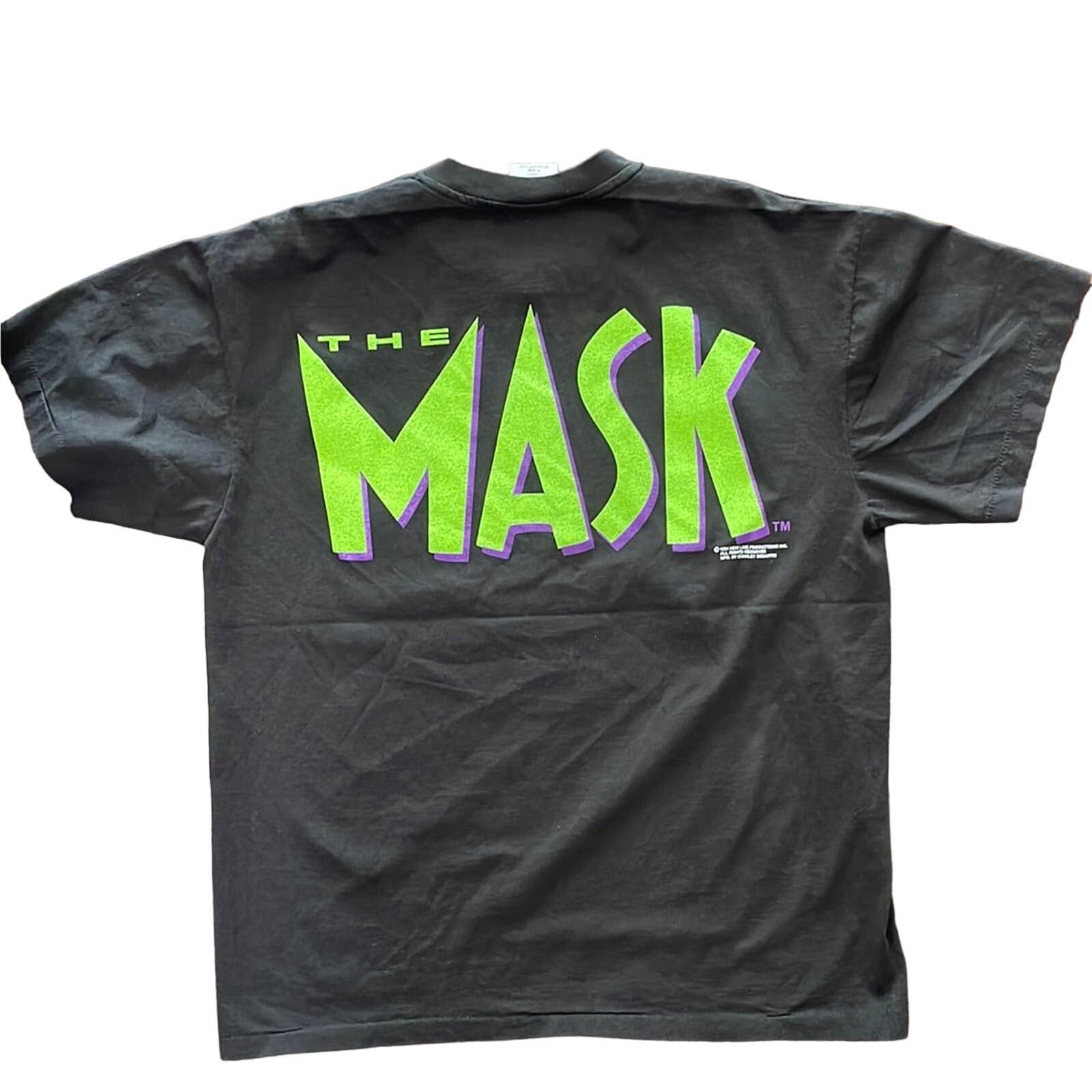 Tultex Vintage 1994 The Mask Movie Single Stitch Tultex XL Size US XL / EU 56 / 4 - 6 Thumbnail