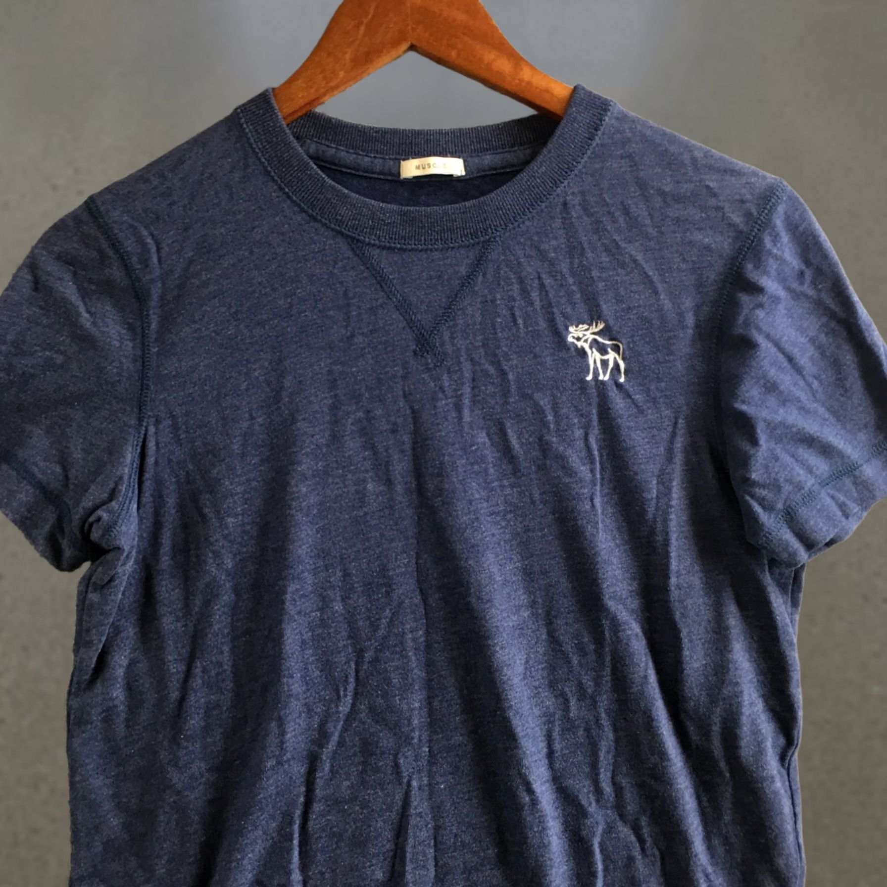 Abercrombie & Fitch Abercrombie & Fitch T Shirt Mens Small Blue Short Sleeve Crew Neck Pullover Tops Size US S / EU 44-46 / 1 - 1 Thumbnail