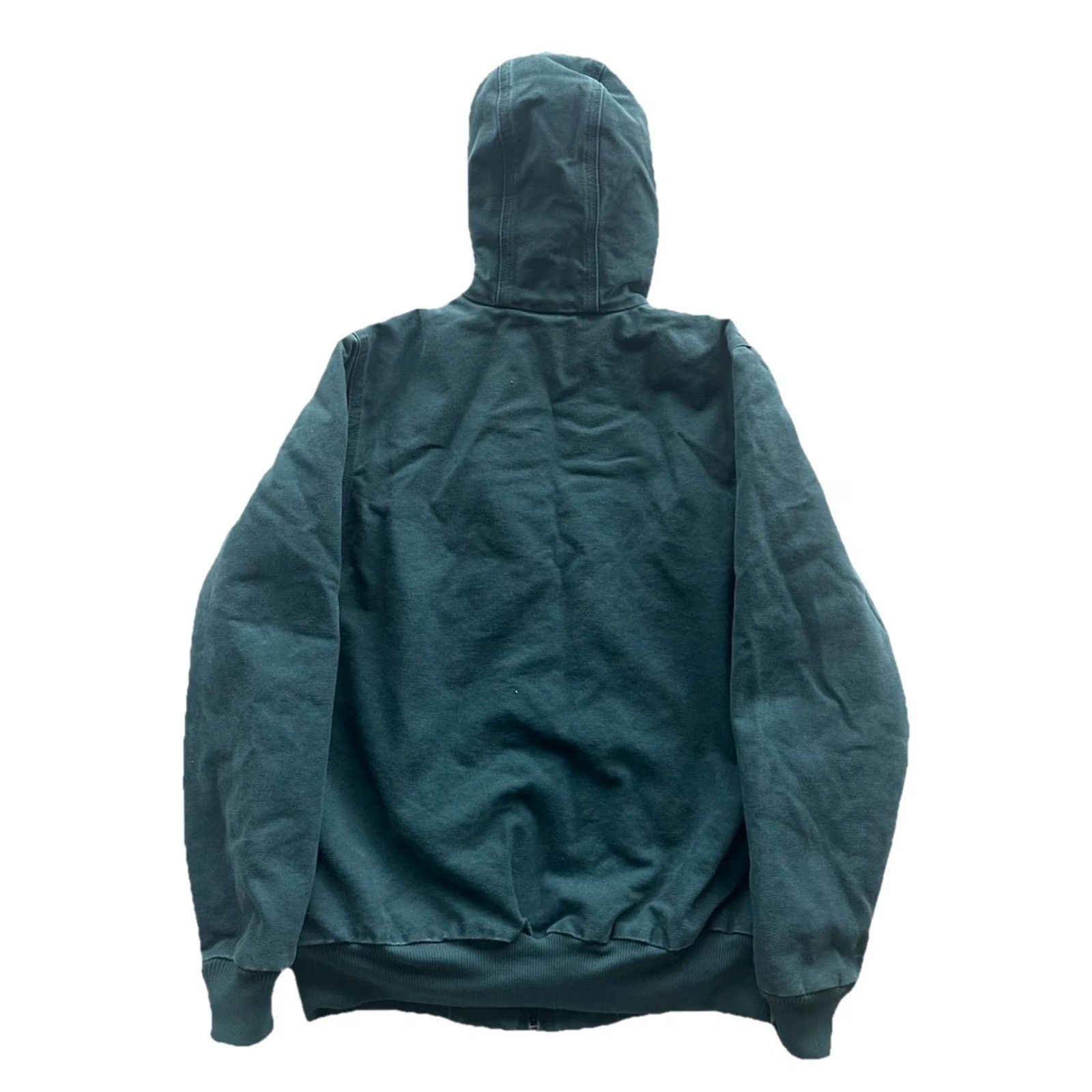 Carhartt VINTAGE Carhartt Hooded Jacket Women's Small Teal WJ130-443 Casual Outdoor Spring Fall Winter Size S / US 4 / IT 40 - 7 Thumbnail