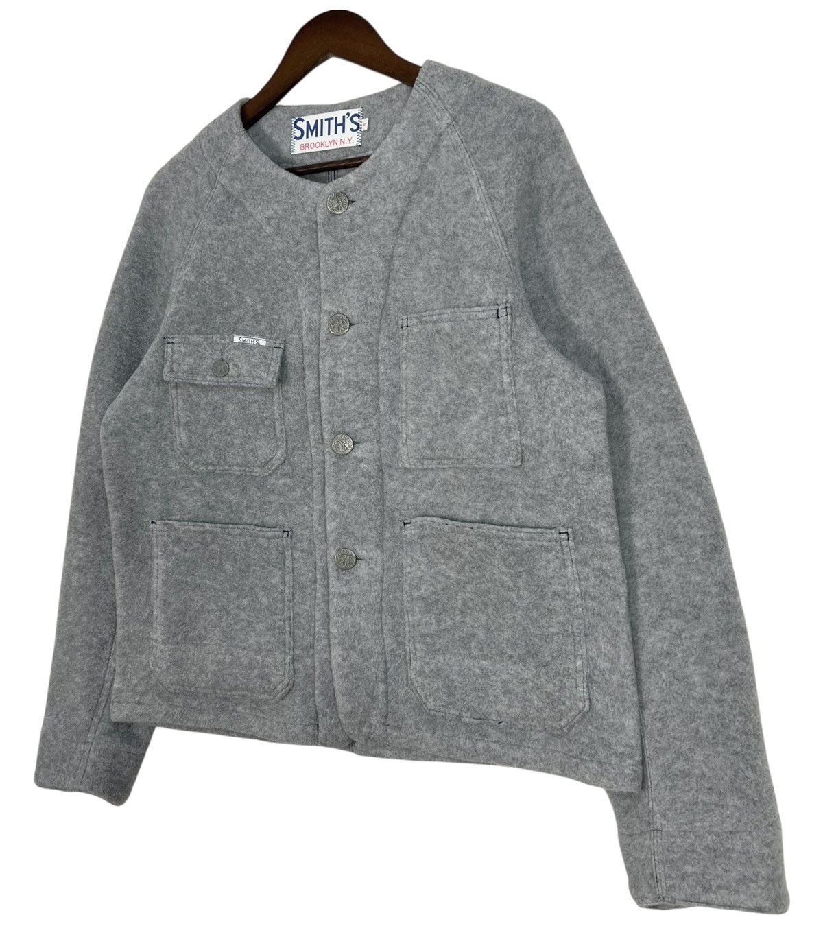 Smith's American × Vintage Vintage Smiths Brooklyn NY Wool Jacket Size S / US 4 / IT 40 - 3 Thumbnail