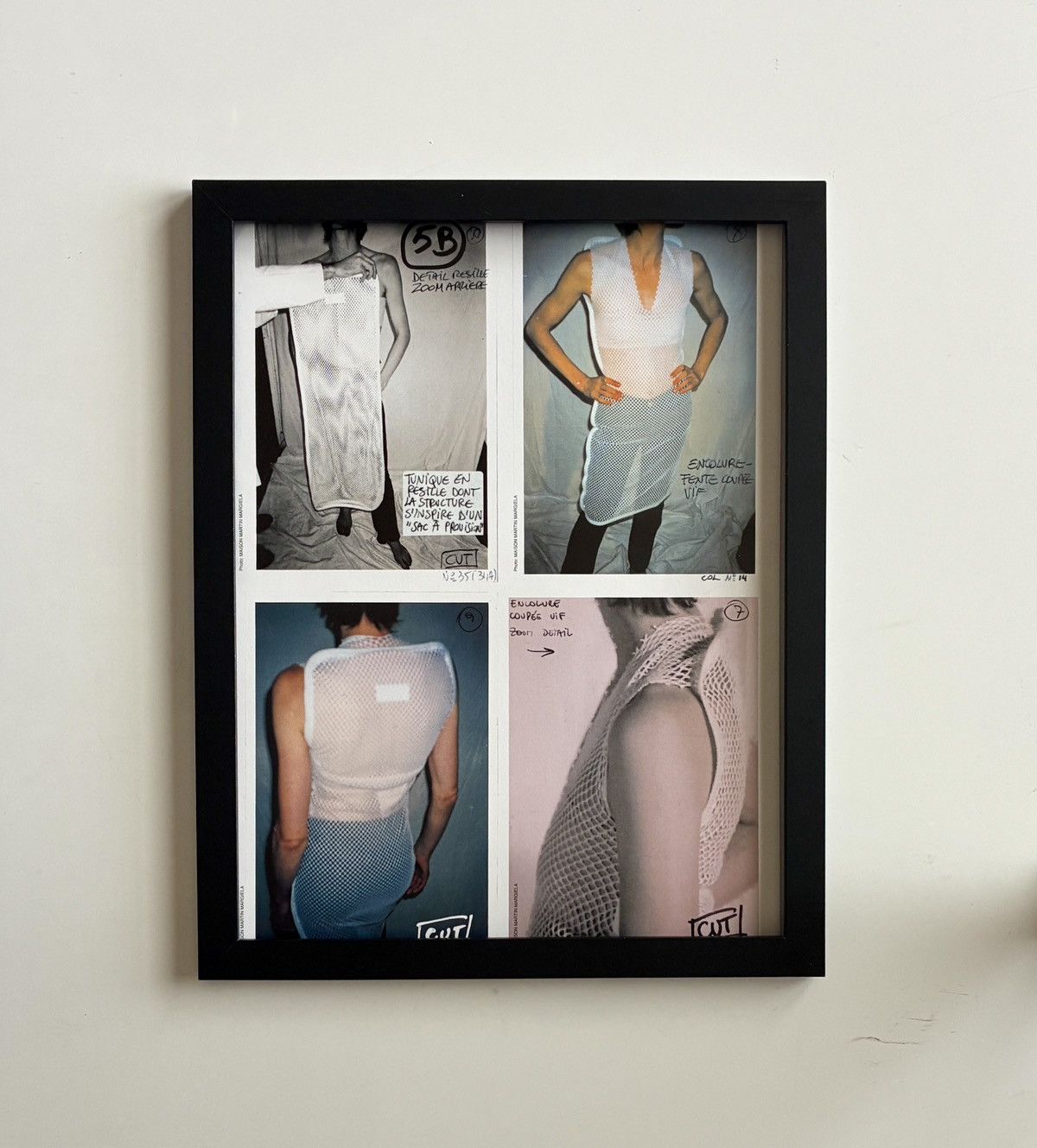 Maison Margiela Maison Martin Margiela rare archive photo framed poster 9x11 Size ONE SIZE - 1 Thumbnail