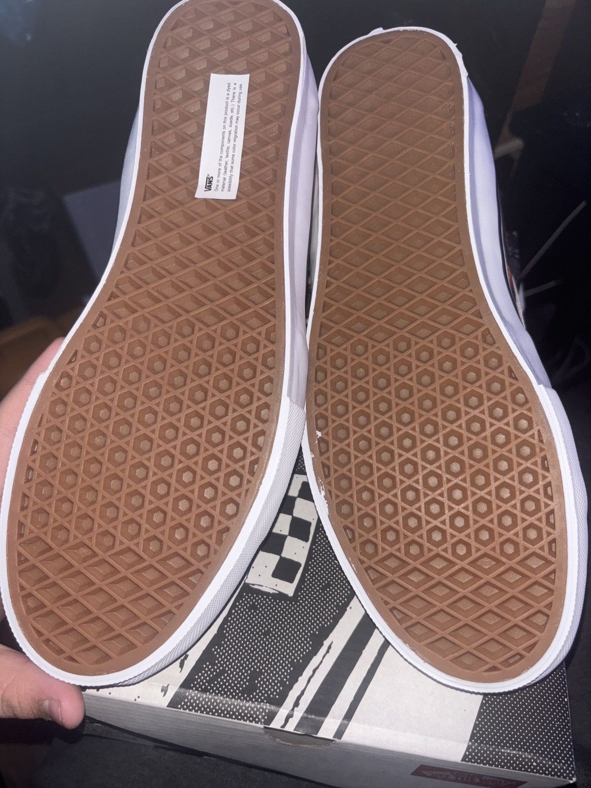 Vans Vans Sk8-Hi “Thrasher Allover Logo” Size US 12 / EU 45 - 6 Thumbnail