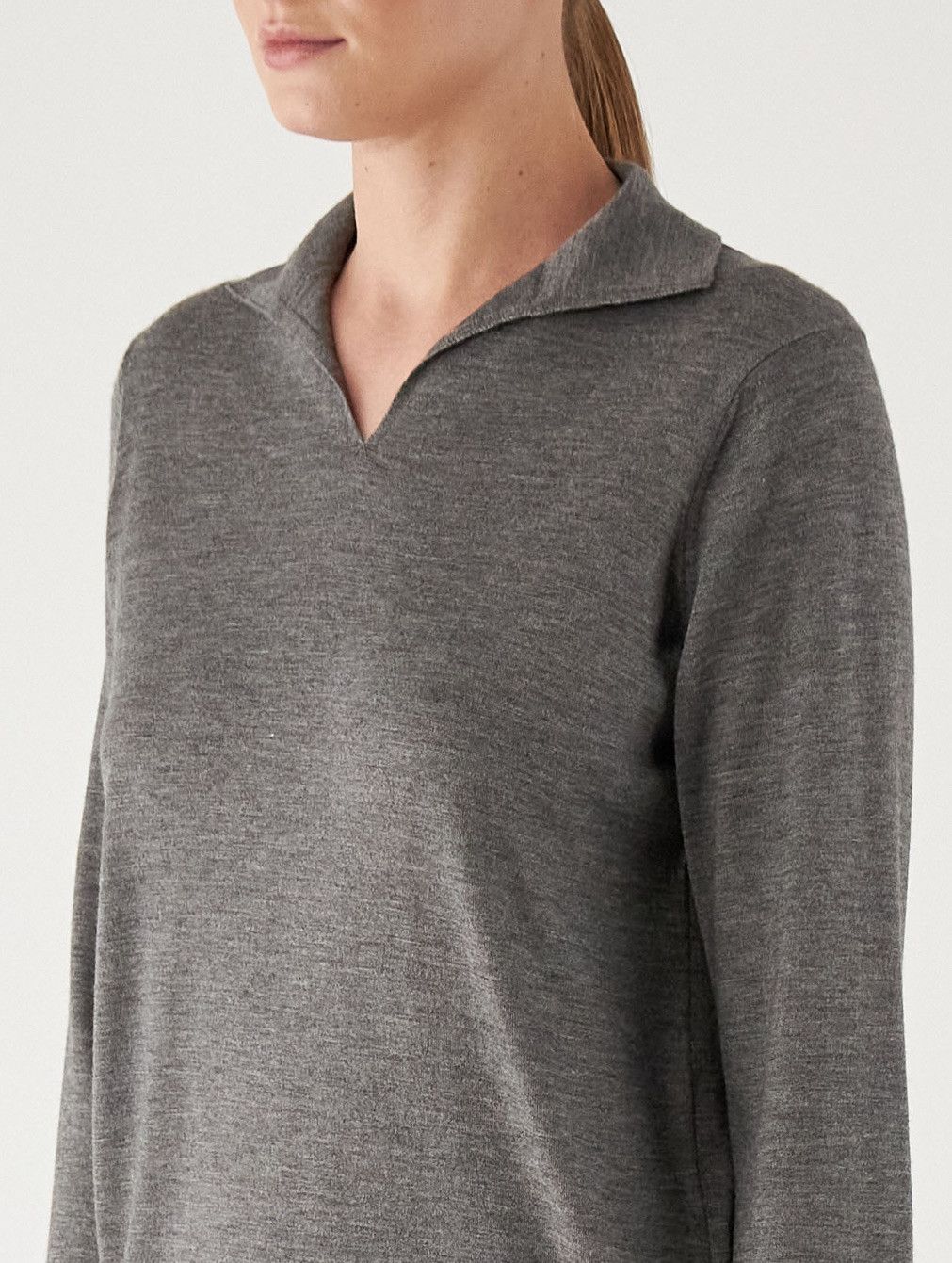 Loro Piana o1srvl11e0125 Burford Polo Shirt in Grey Size M / US 6-8 / IT 42-44 - 4 Thumbnail