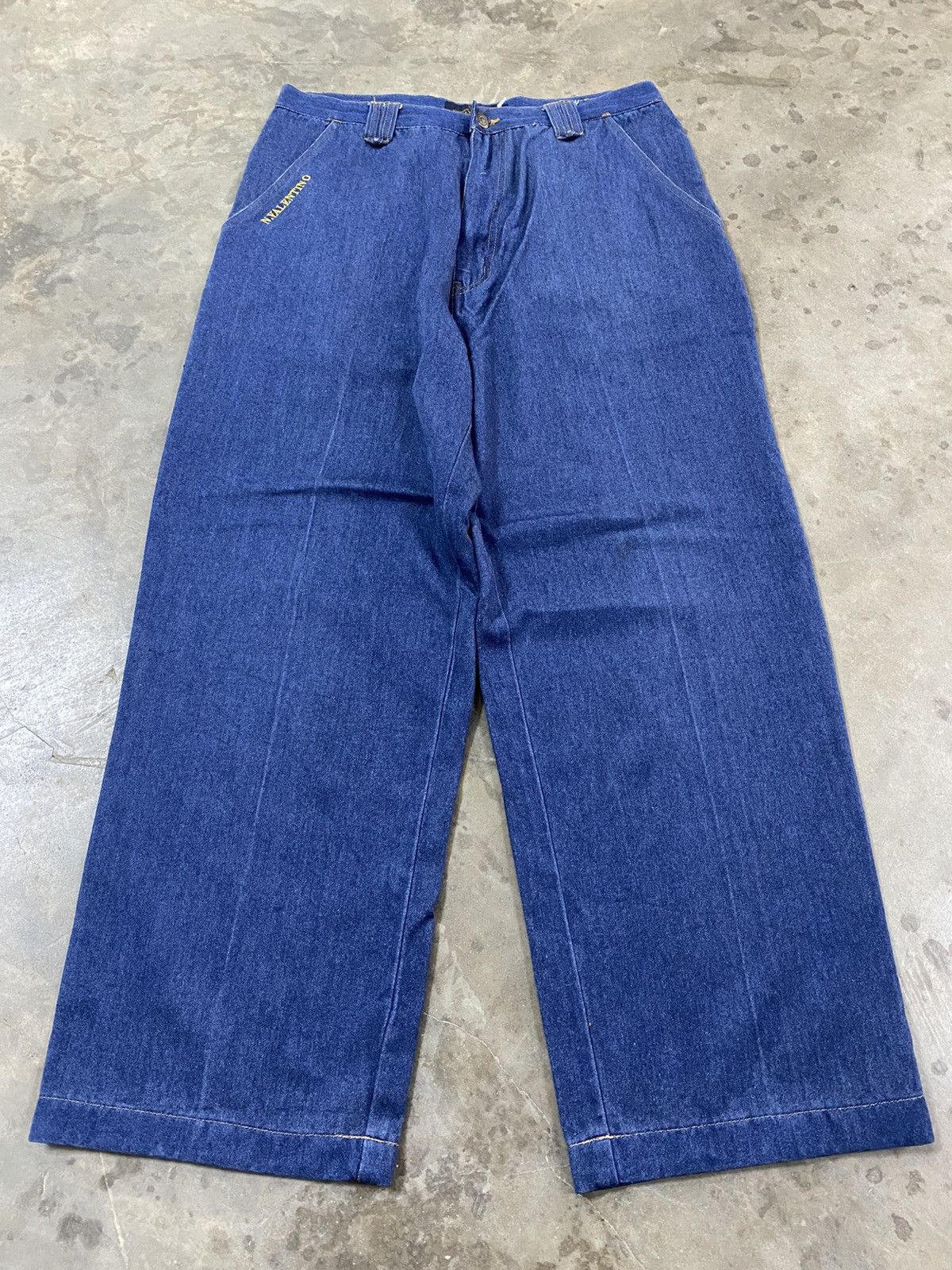 Valentino Baggy Jeans Nicola Valentino Italy @238act Size US 30 / EU 46 - 3 Thumbnail