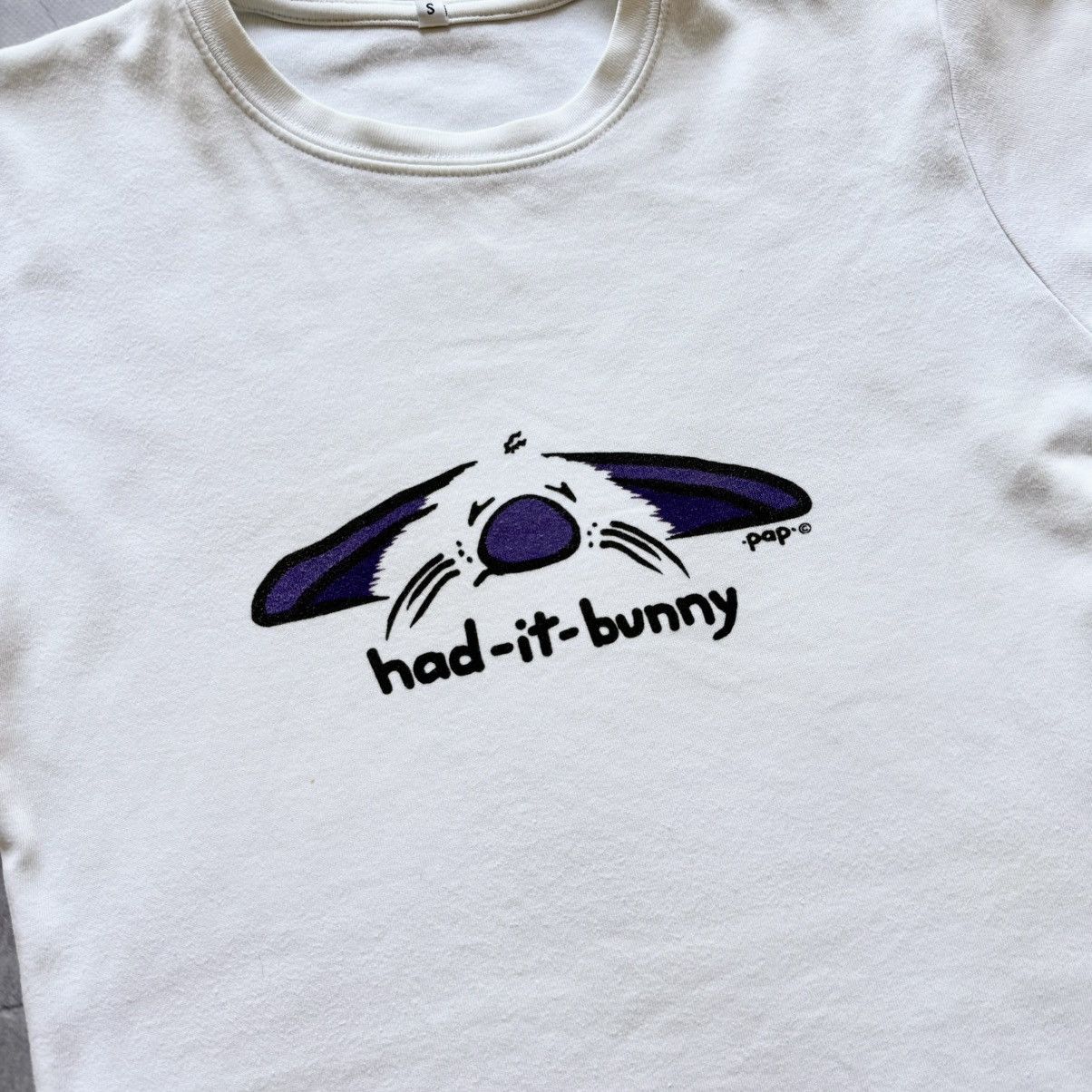 Hysteric Glamour Cute Bunny Y2K SWAG T Shirt Miss Sixty Style Size S / US 4 / IT 40 - 2 Thumbnail