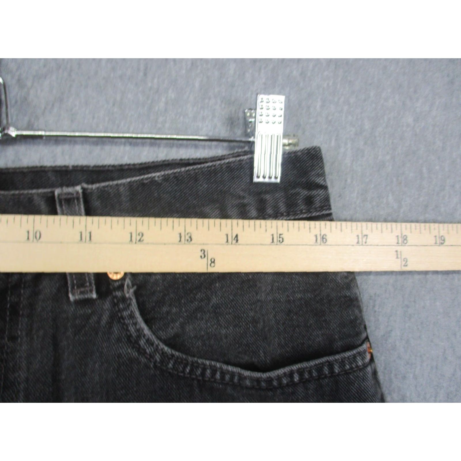 Levi's VINTAGE Levi's 550 Jeans Mens 34x36 Relaxed Fit Tapered Leg Made USA 90s Denim Gray Size US 34 / EU 50 - 3 Thumbnail