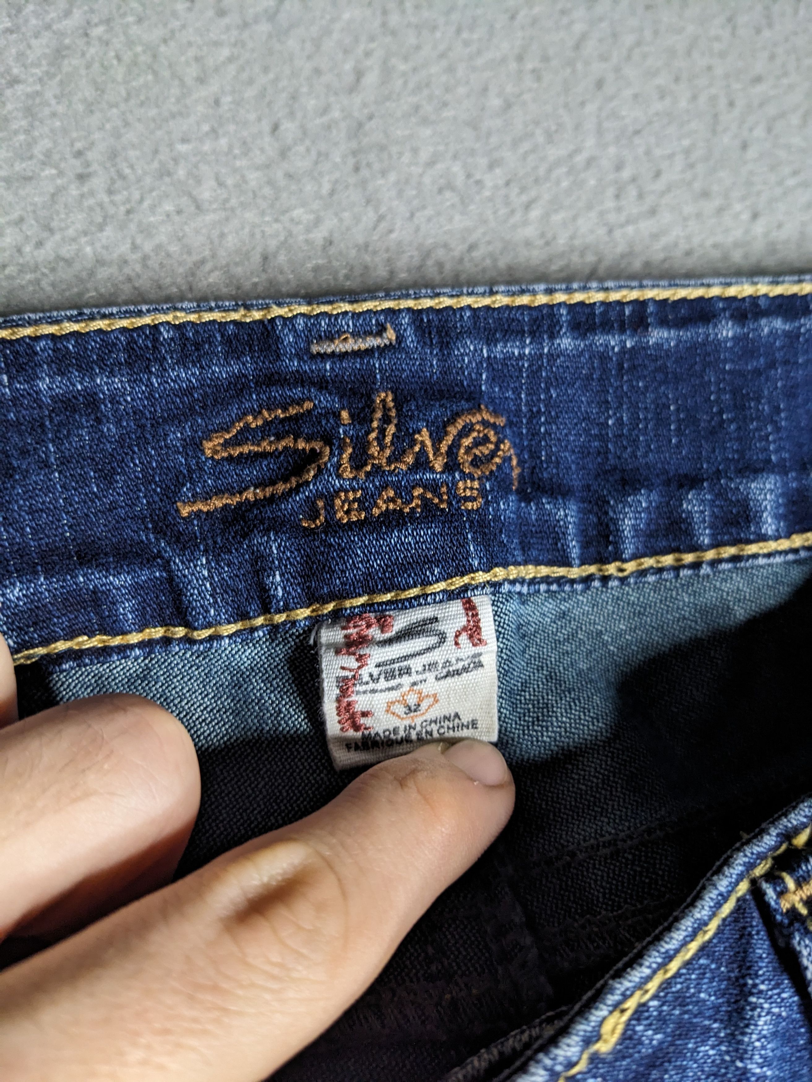 Silver Jeans Co. Silver Jeans Co Suki Bootcut Denim Jeans 32x28 Flare Y2K Size 32" / US 10 / IT 46 - 14 Thumbnail