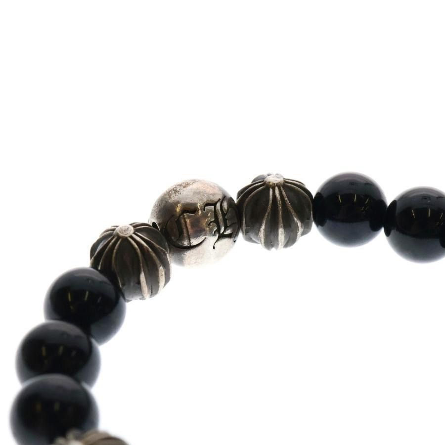Chrome Hearts Chrome Hearts Black Bead Bracelet BEAD10mm Size ONE SIZE - 5 Thumbnail
