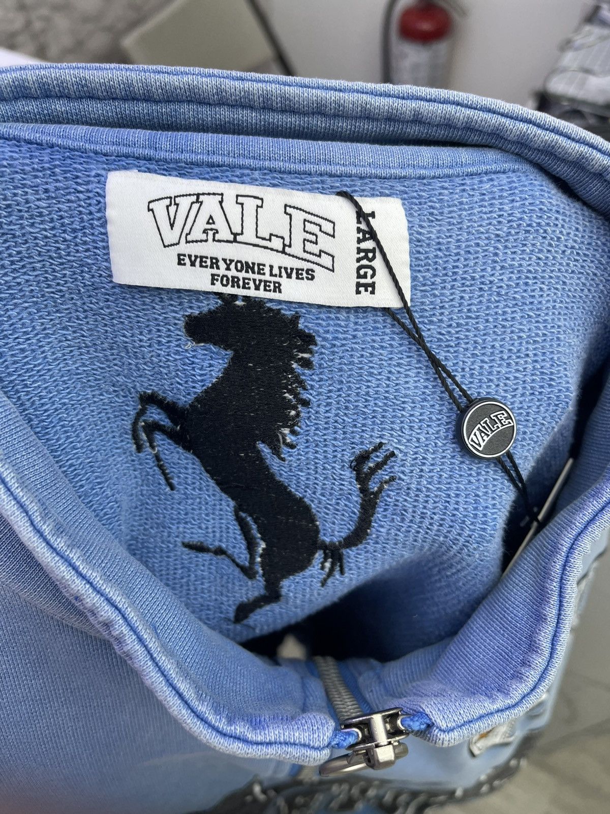 Vale Vale lives “manor” Half zip (blue) Size US L / EU 52-54 / 3 - 3 Thumbnail