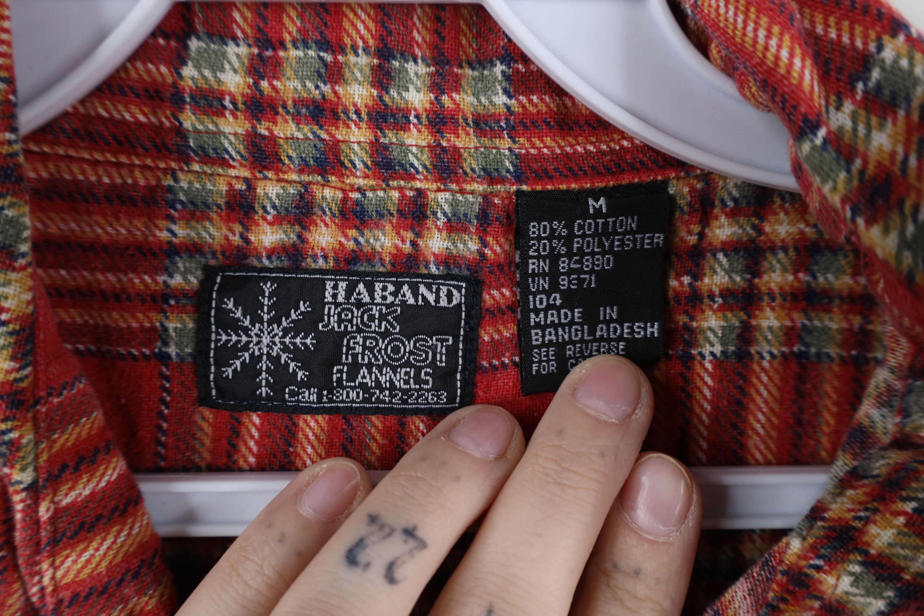 Vintage Vintage 90s Streetwear Pocket Flannel Button Shirt Plaid Size US M / EU 48-50 / 2 - 6 Thumbnail