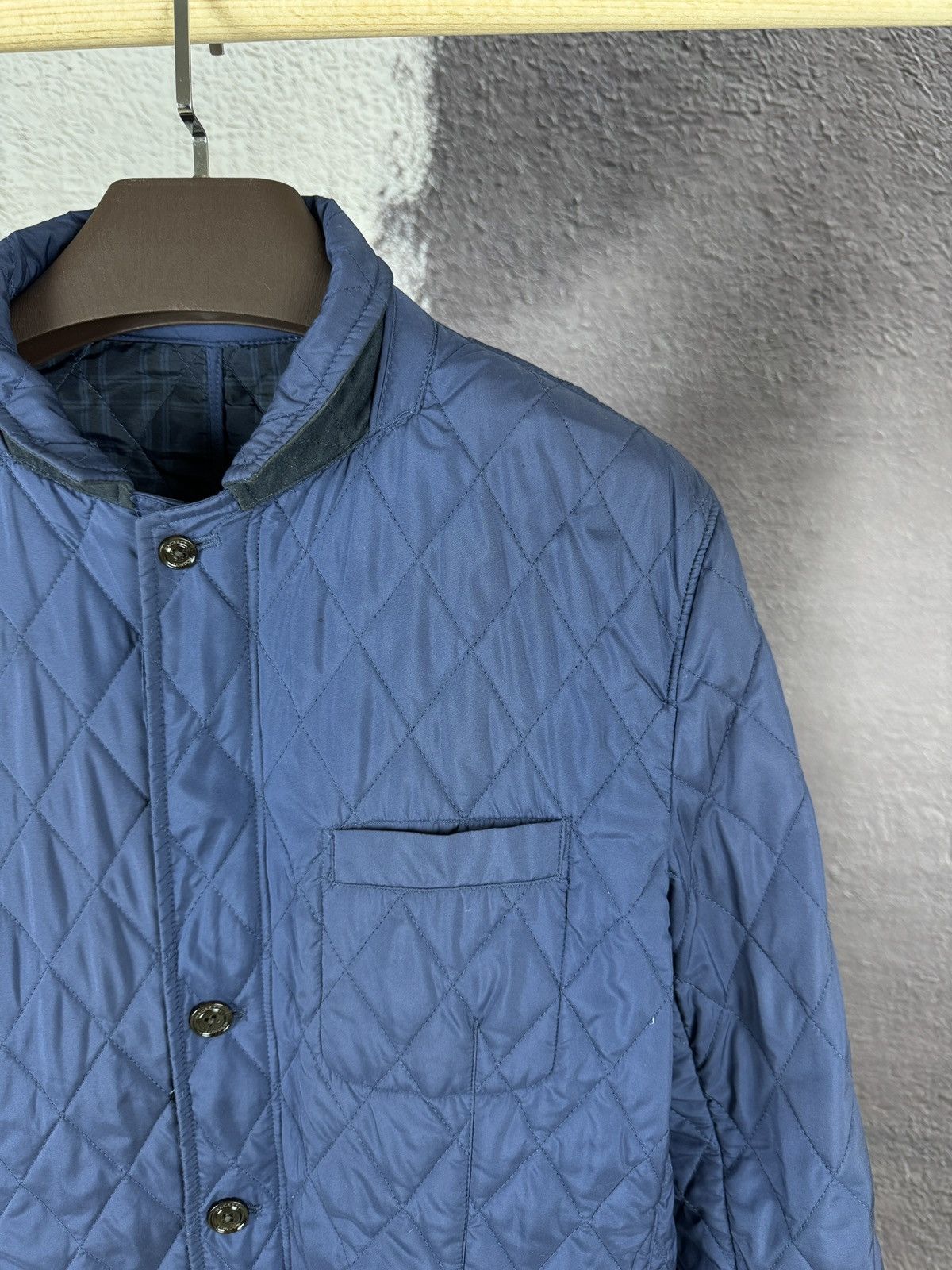 Hackett Hackett Kinloch Blazer Quilted Jacket Technical Fabrics L Size US L / EU 52-54 / 3 - 3 Thumbnail