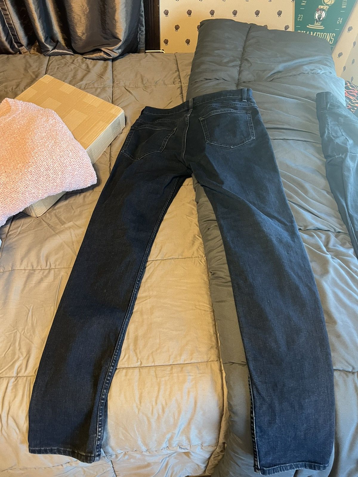 Acne Studios Acne Ace Blue/Black- 31/32 Size US 31 - 2 Thumbnail