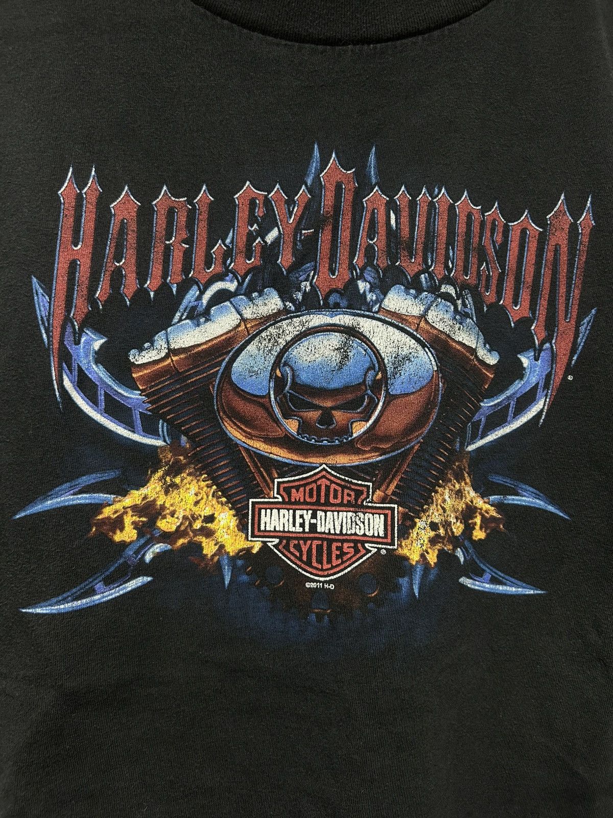 Harley Davidson ‘11 Harley Davidson Corpus Christi Texas Graphic Tshirt Size US XL / EU 56 / 4 - 2 Thumbnail