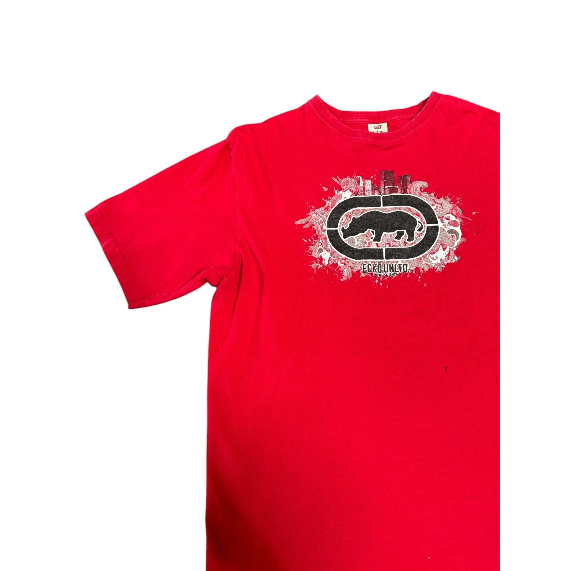 Ecko Unltd. Y2K Ecko Unltd. "The Block is Hot" T-Shirt Size US XXL / EU 58 / 5 - 2 Thumbnail
