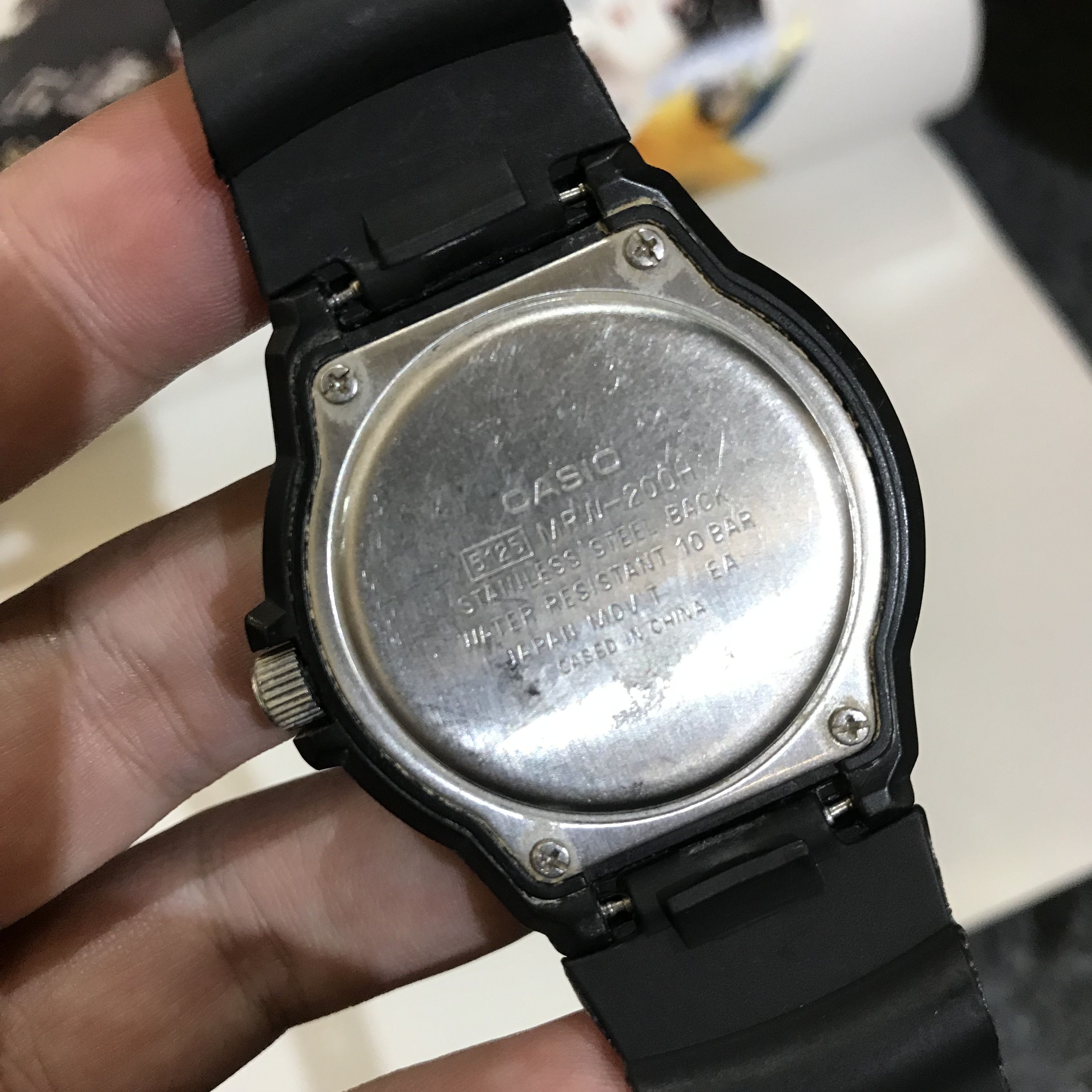 Casio Vintage Casio Military Analog MRW-200H-1EV Casio Size ONE SIZE - 9 Thumbnail