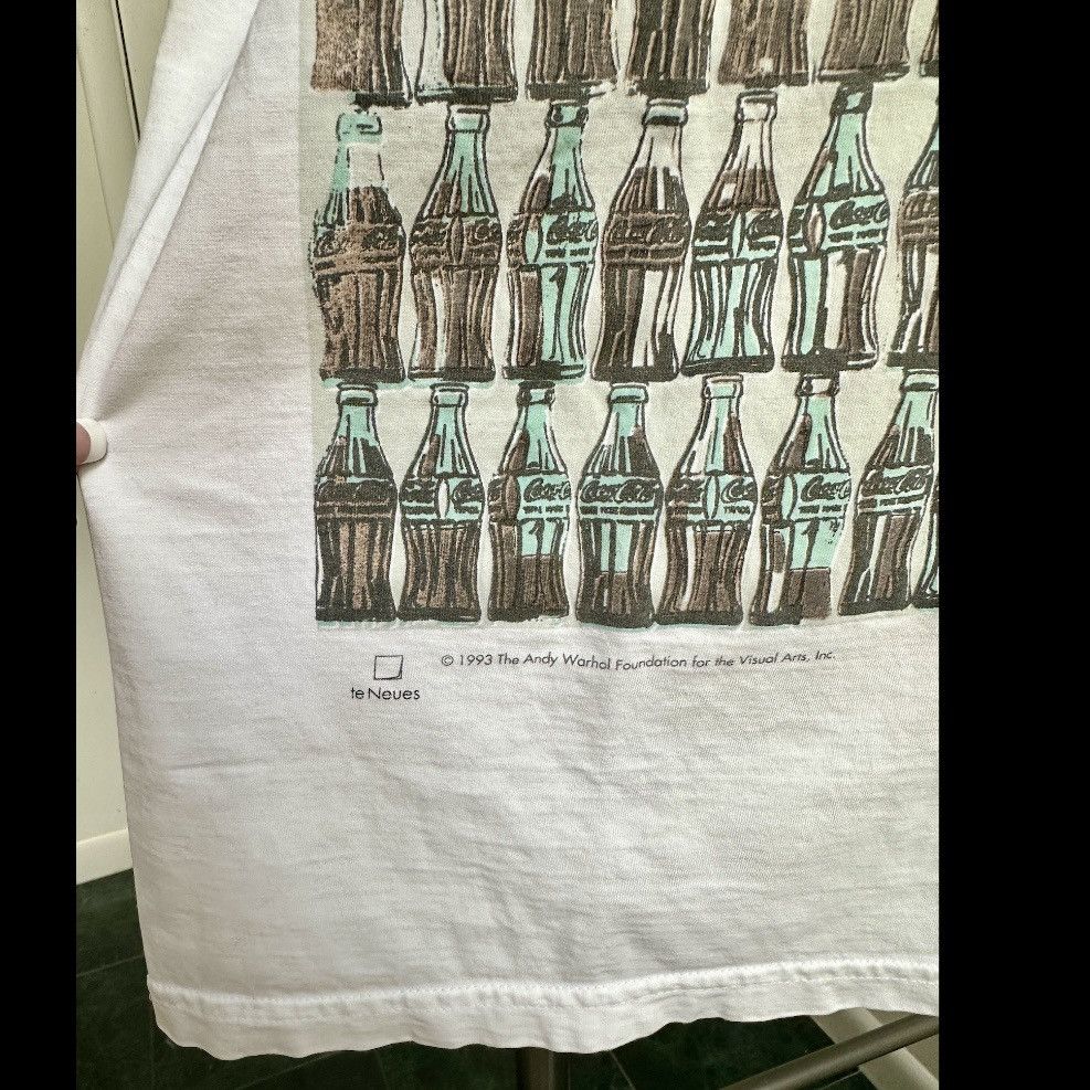Other VINTAGE 1993 te NEUES ANDY WARHOL COCA COLA BOTTLES TSHIRT Size US XL / EU 56 / 4 - 4 Thumbnail